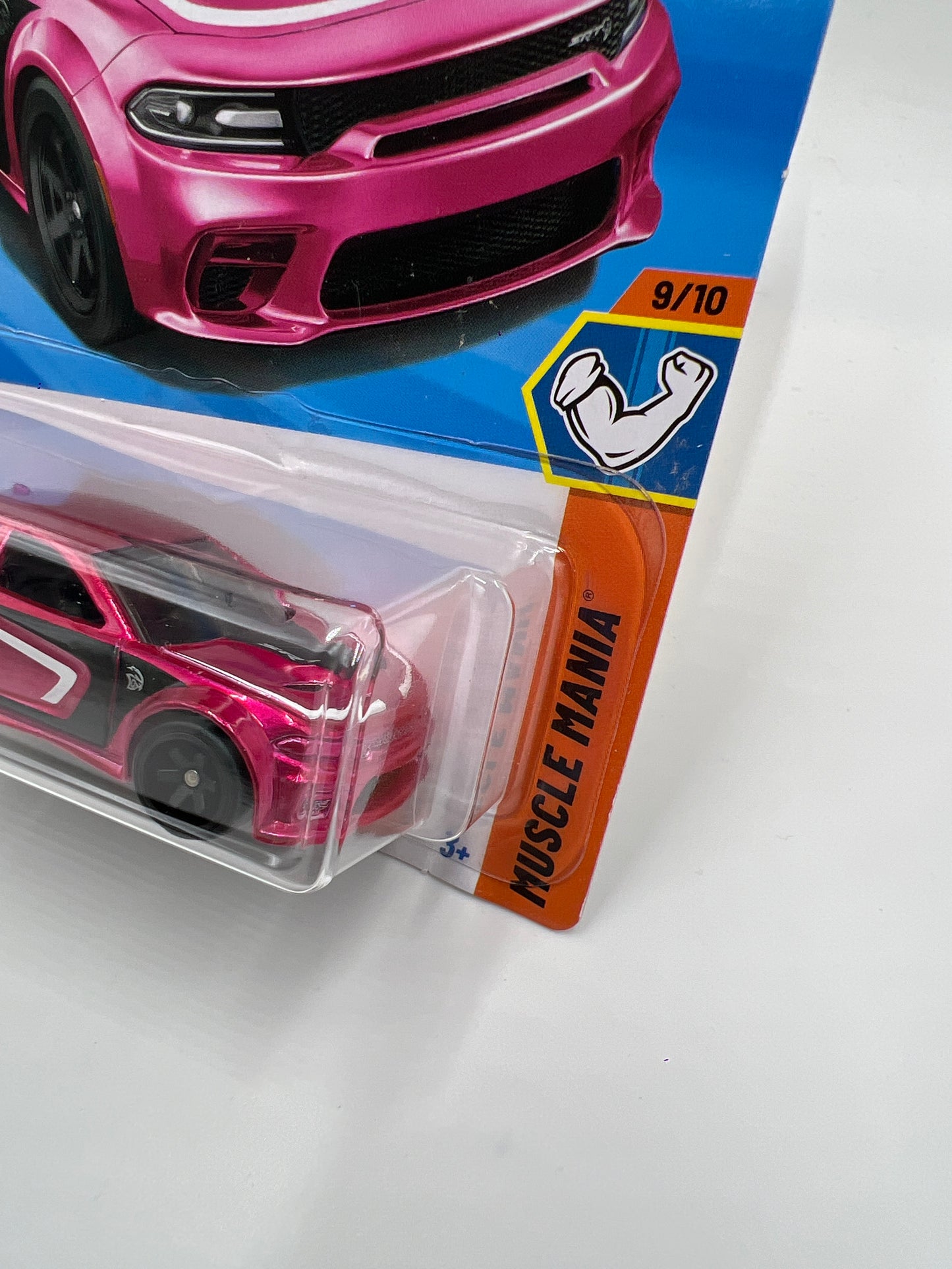 2025 Hot Wheels N Case Super Treasure Hunt #240 20 Dodge Charger Hellcat Pink W/Protector #1