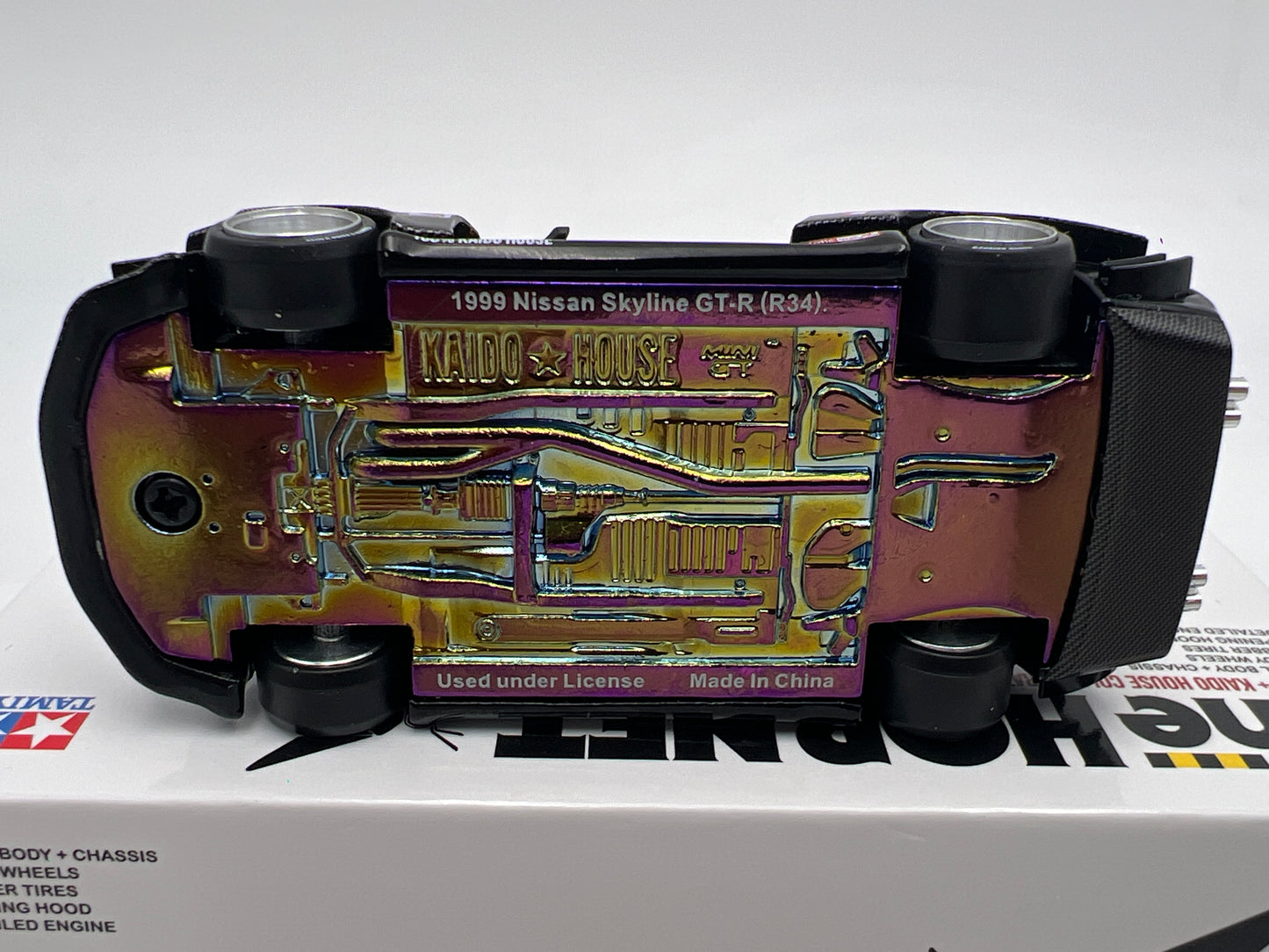 Mini GT x Kaido House #093 Nissan Skyline GT-R R34 The Hornet