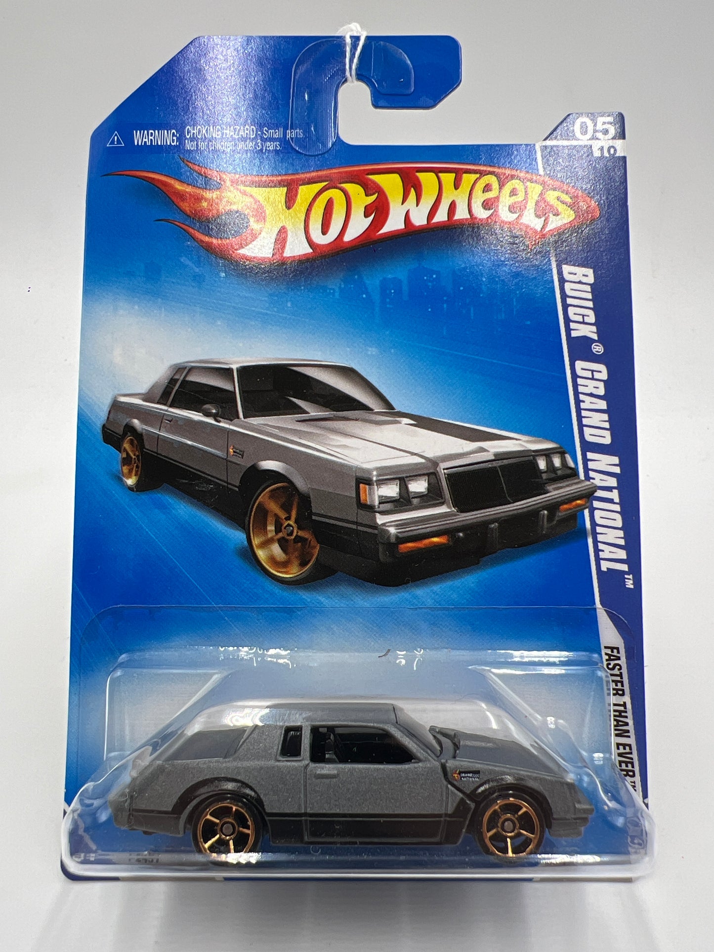 2009 Hot Wheels Faster Than Ever #131 Buick Grand National Gray 43F