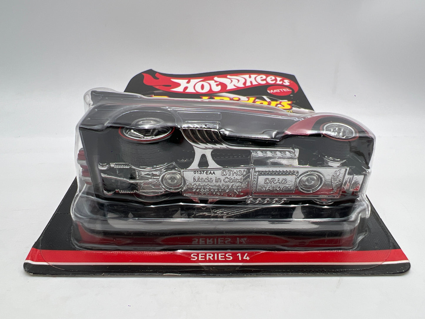 Hot Wheels RLC Real Riders Series 14 #2 4575/6000 Drag Dairy W/Protector