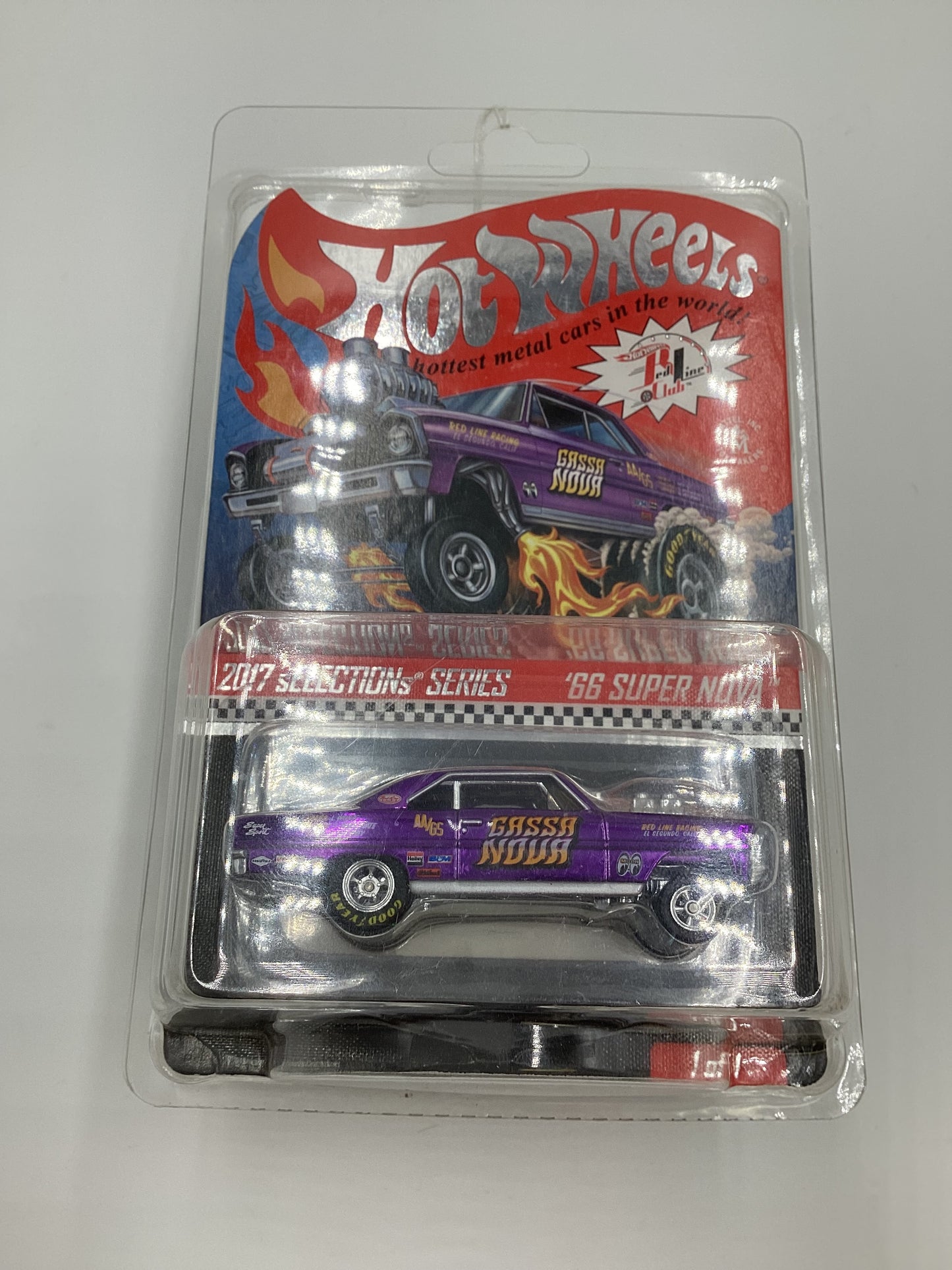 2017 Hot Wheels RLC sELECTIONs Series 66 Super Nova Purple 4512/11500 with protector