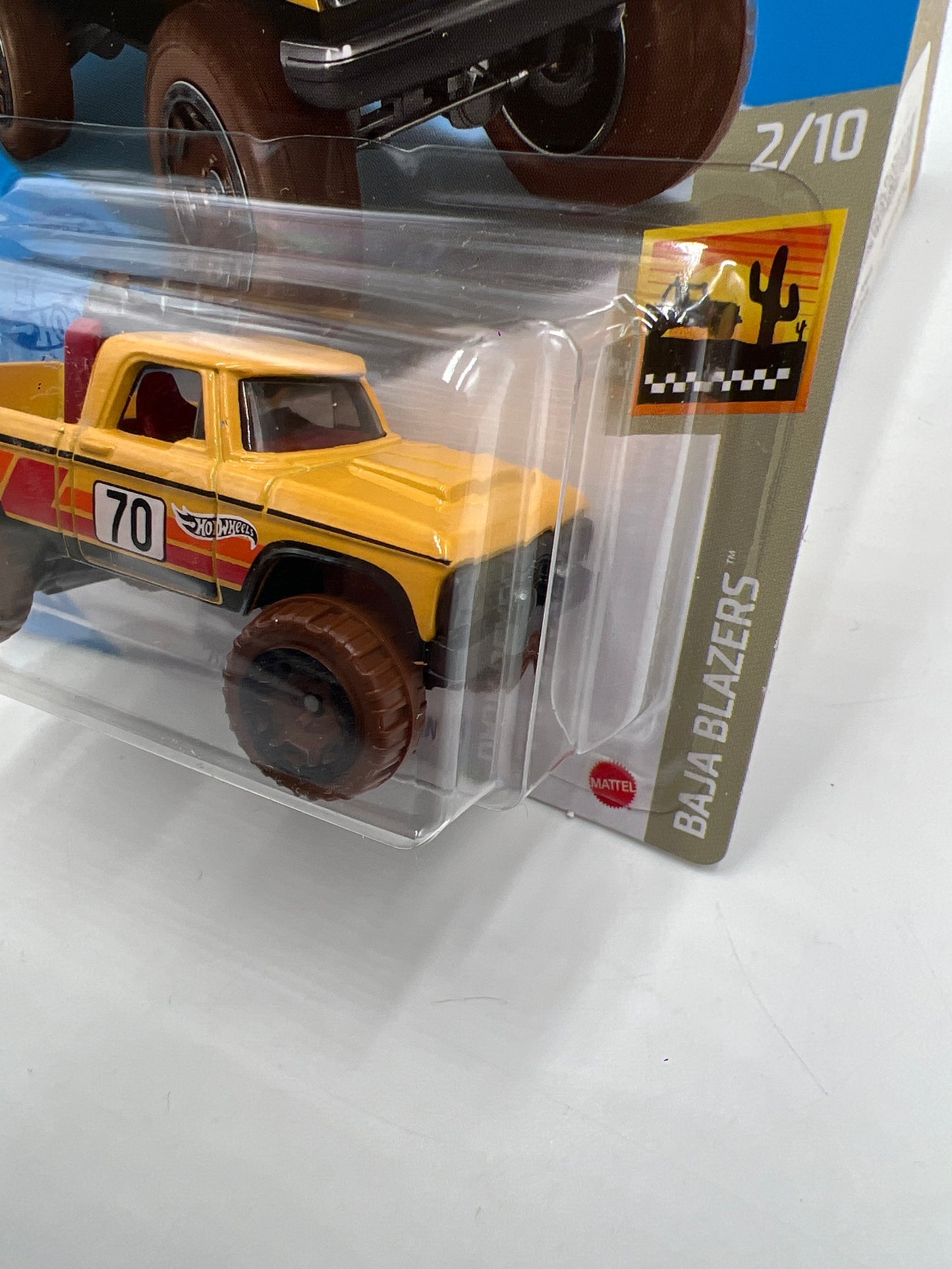 2021 Hot Wheels Baja Blazers #3 70 Dodge Power Wagon Yellow 36A