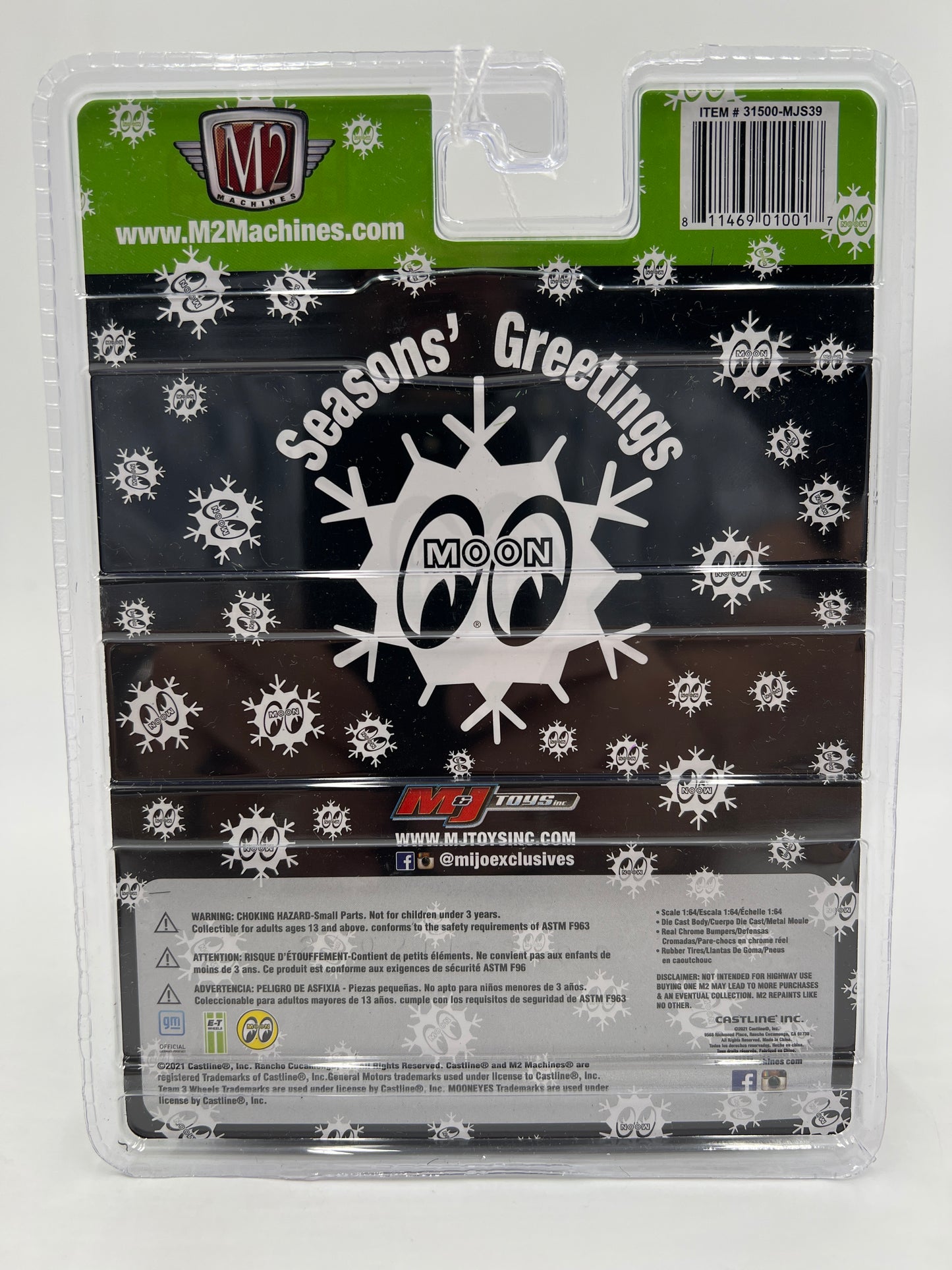 M2 Machines MiJo Exclusives CHASE Mooneyes 1973 Chevrolet Cheyenne 10 Green MJS39