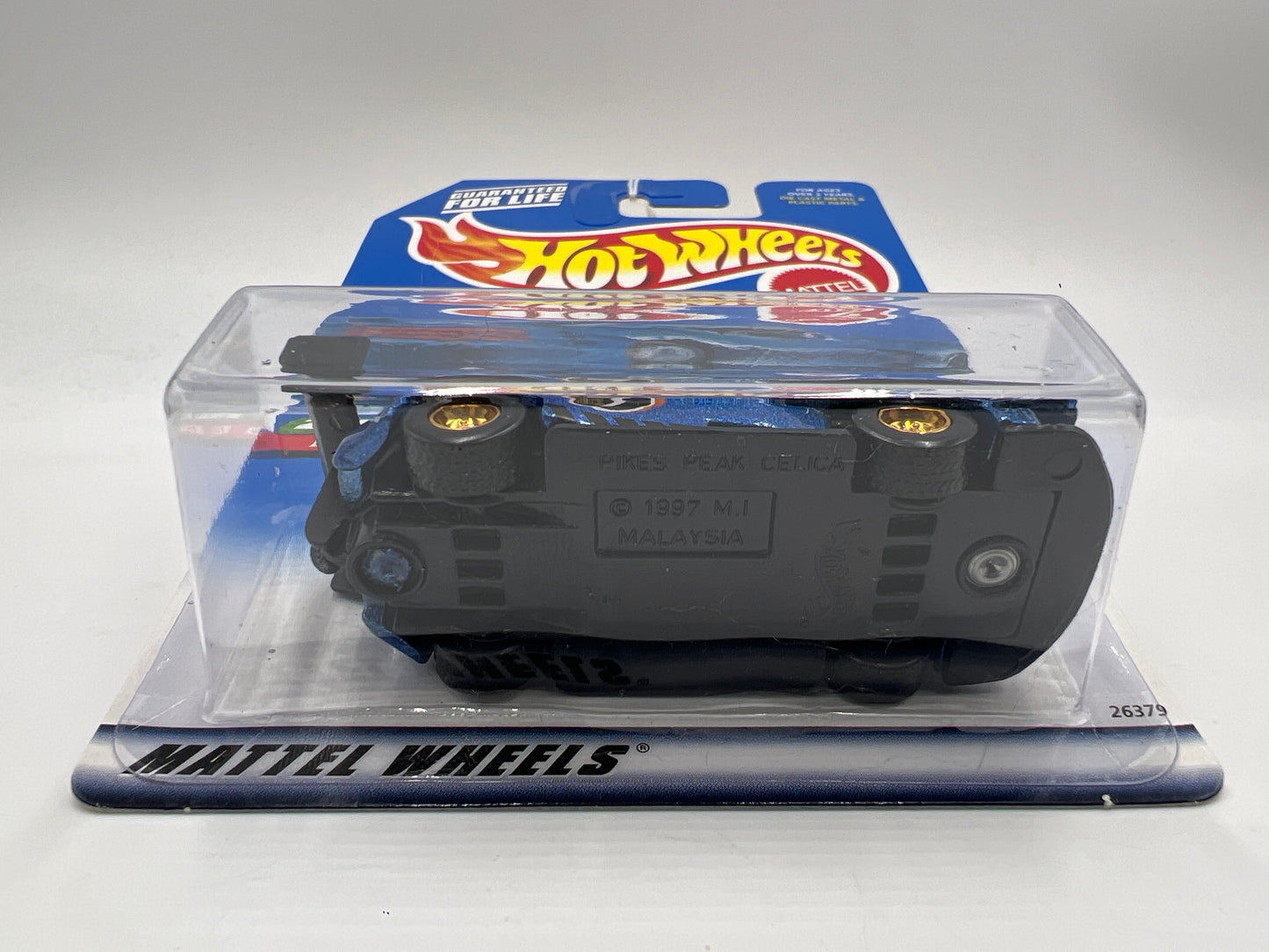 2000 Hot Wheels Treasure Hunt Real Riders #57 Pikes Peak Celica Blue 277C