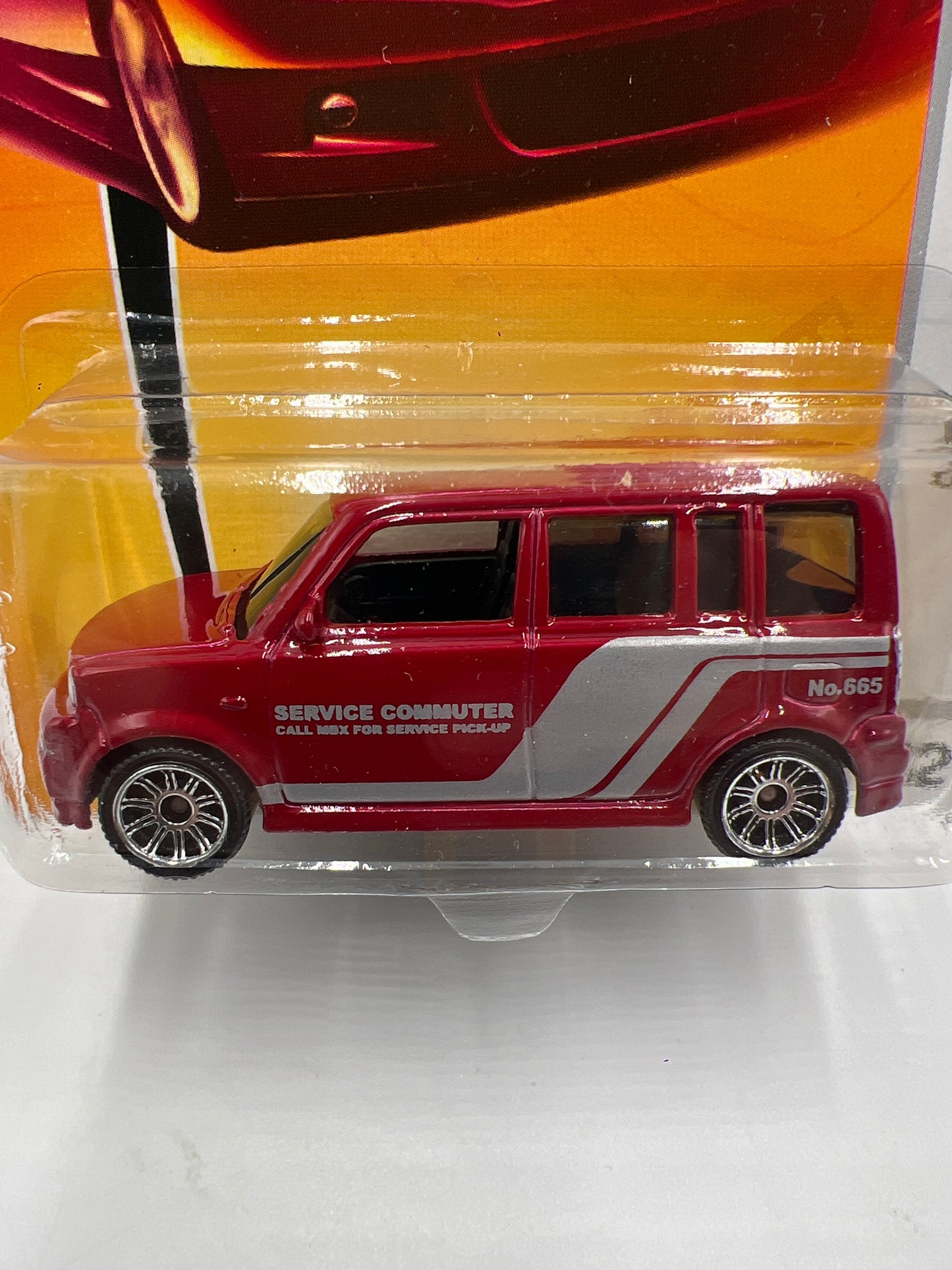 Matchbox #32 Metro Rides Scion xB Red 208A