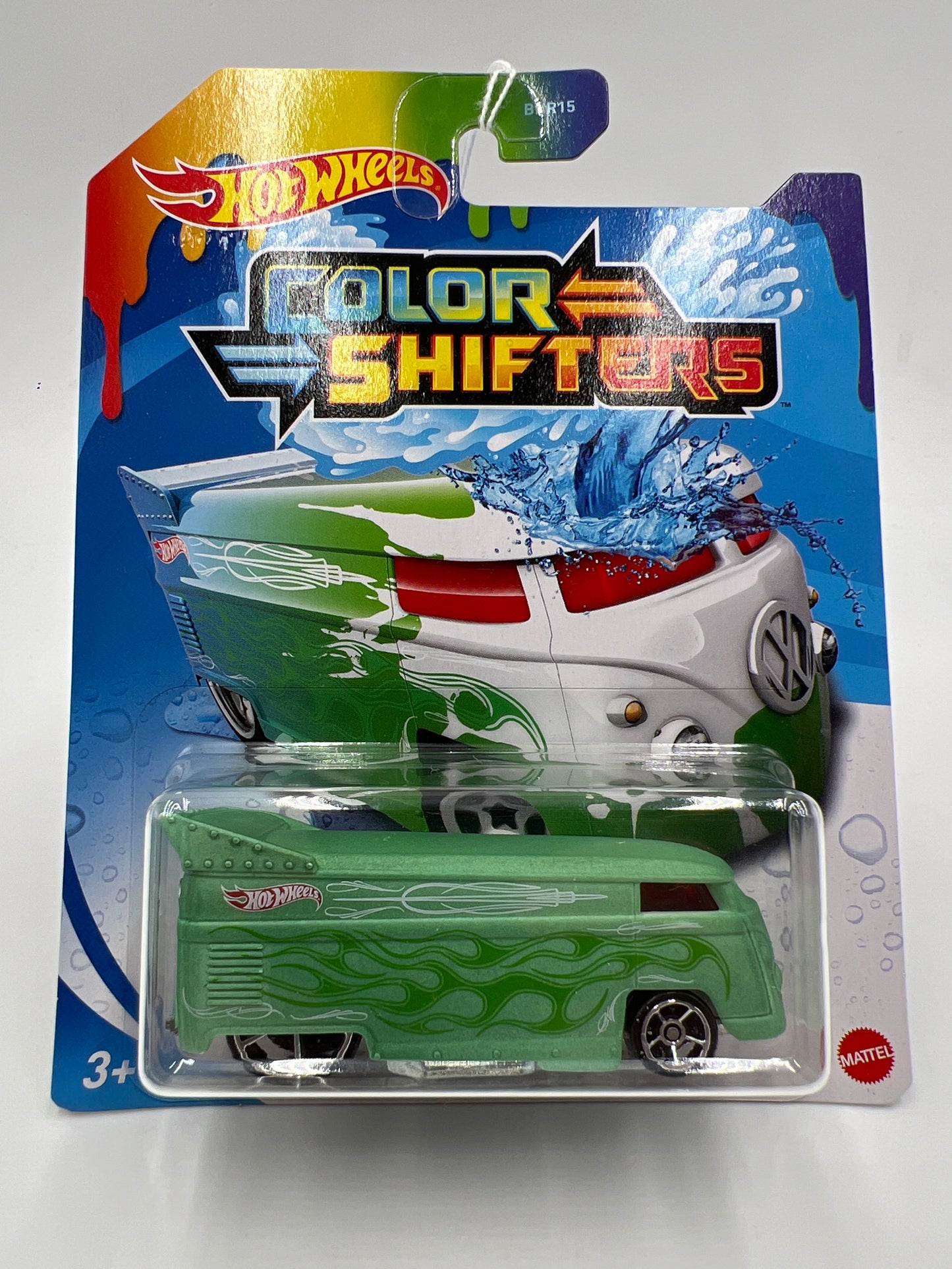 Hot Wheels Color Shifters Volkswagen Drag Bus Green 116C