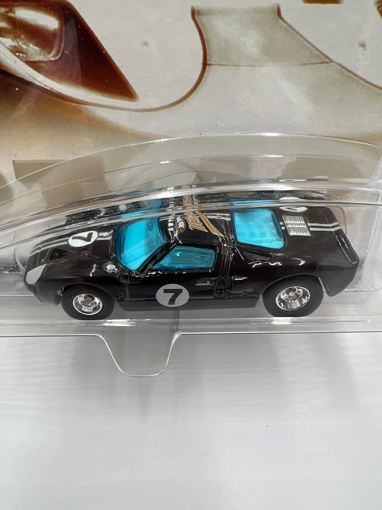 2002 Hot Wheels Auto Milestones Ford GT-40 Black SR