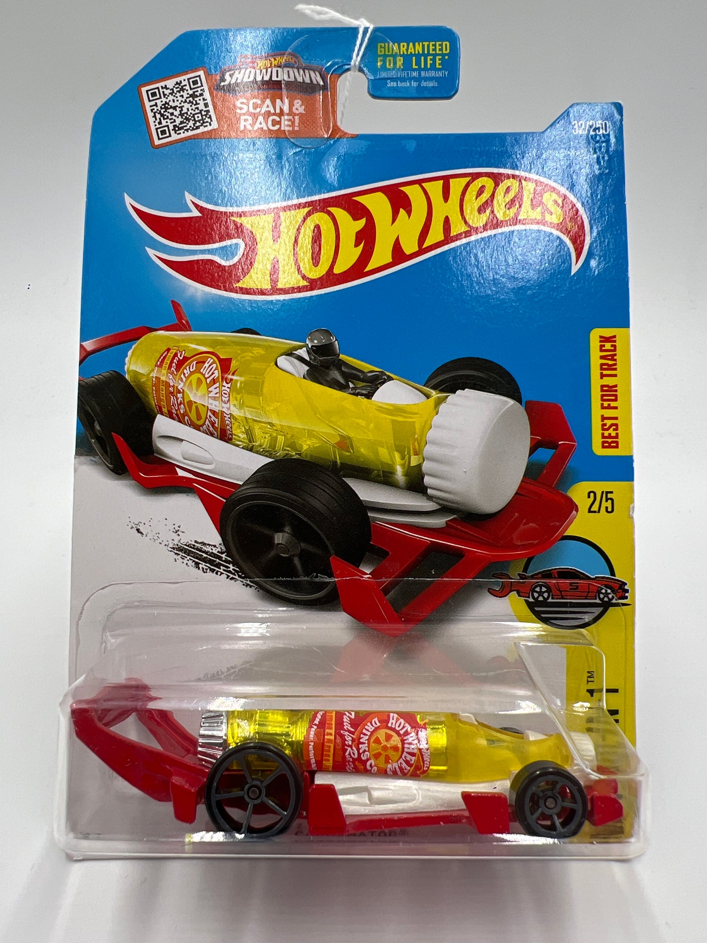 Hot Wheels Tool-In-1 #32 Carbonator Red/Yellow 65B