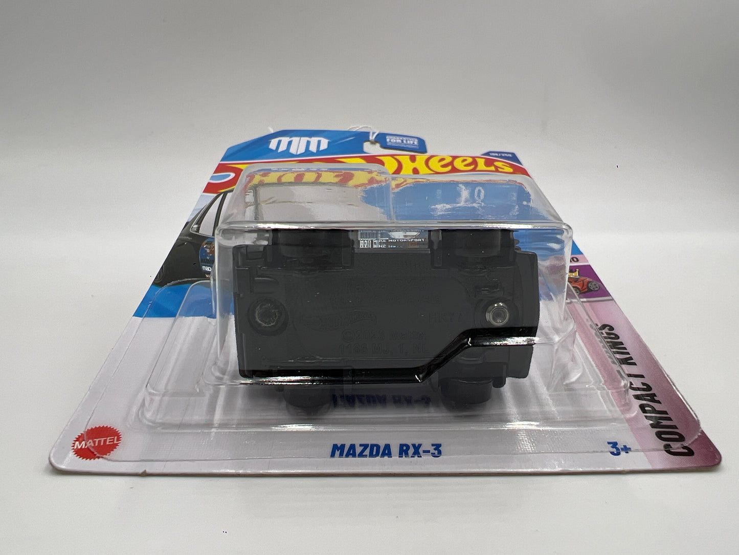 2025 Hot Wheels L Case Compact Kings #196 Tooned Mazda RX-3 Black 88G