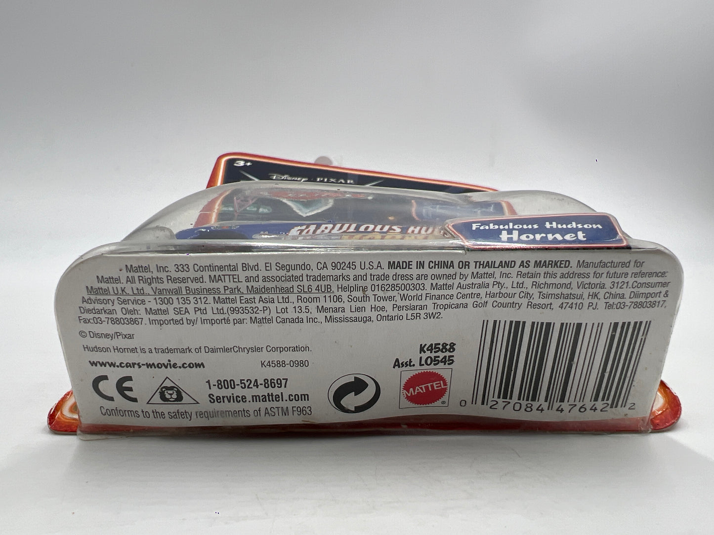 Disney Pixar Cars Supercharged Fabulous Hudson Hornet W/Red Wheels 2 140B