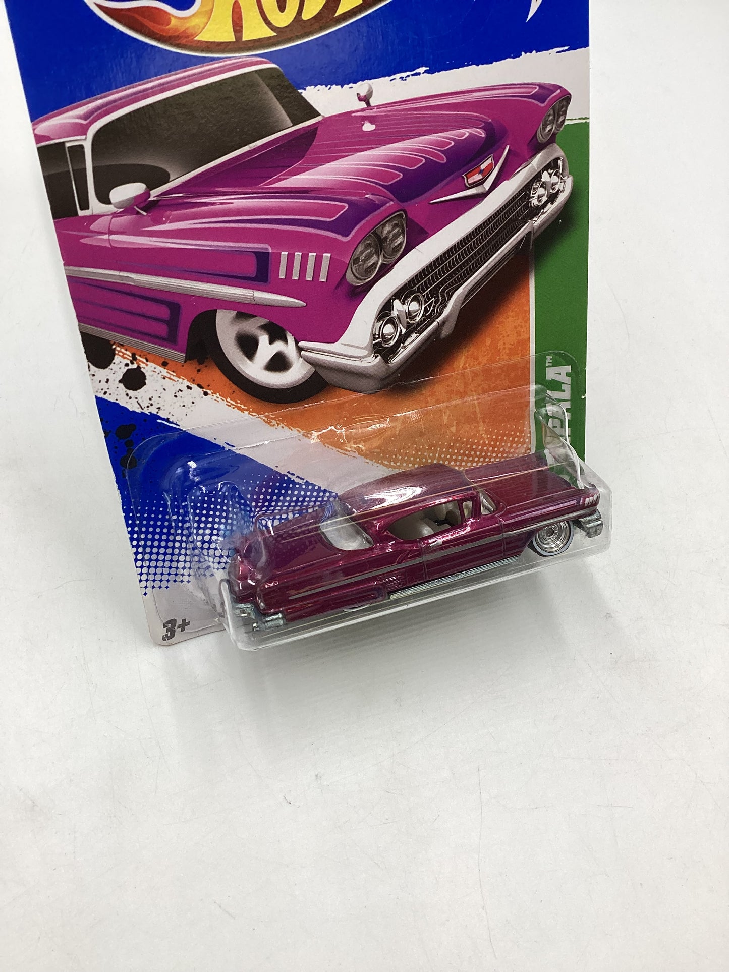 2011 Hot wheels Super Treasure Hunt #53 58 Impala W/ Protector