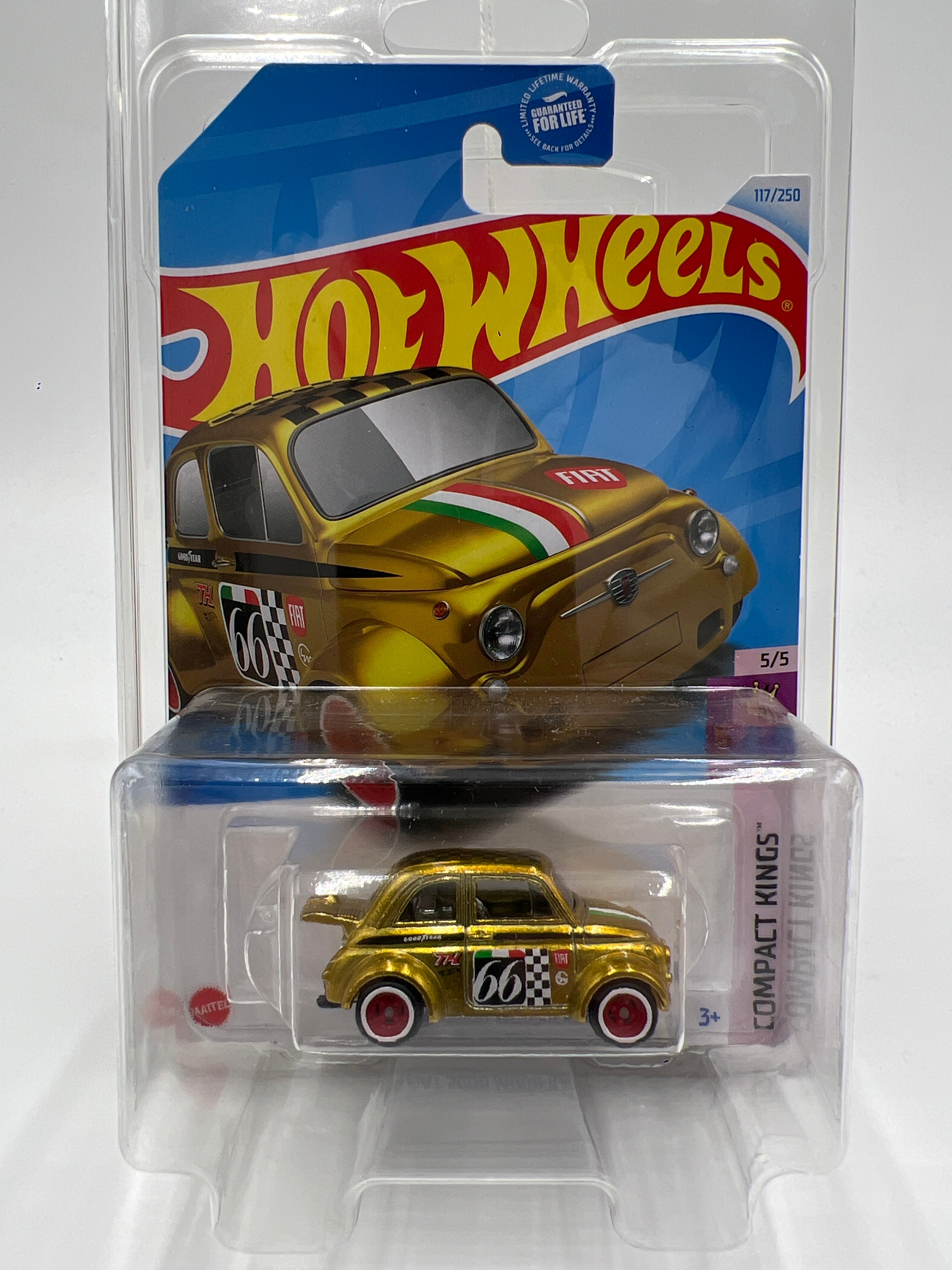 2024 Hot Wheels ERROR Super Treasure Hunt #117 60s Fiat 500D