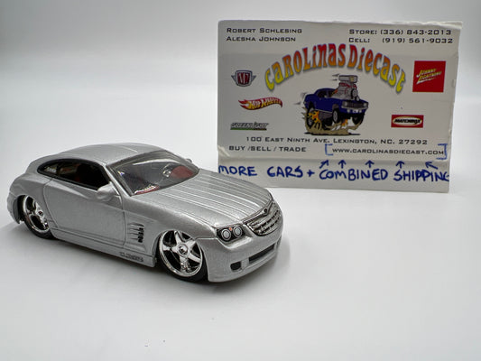 Jada Toys Dub City Chrysler Crossfire Silver Loose