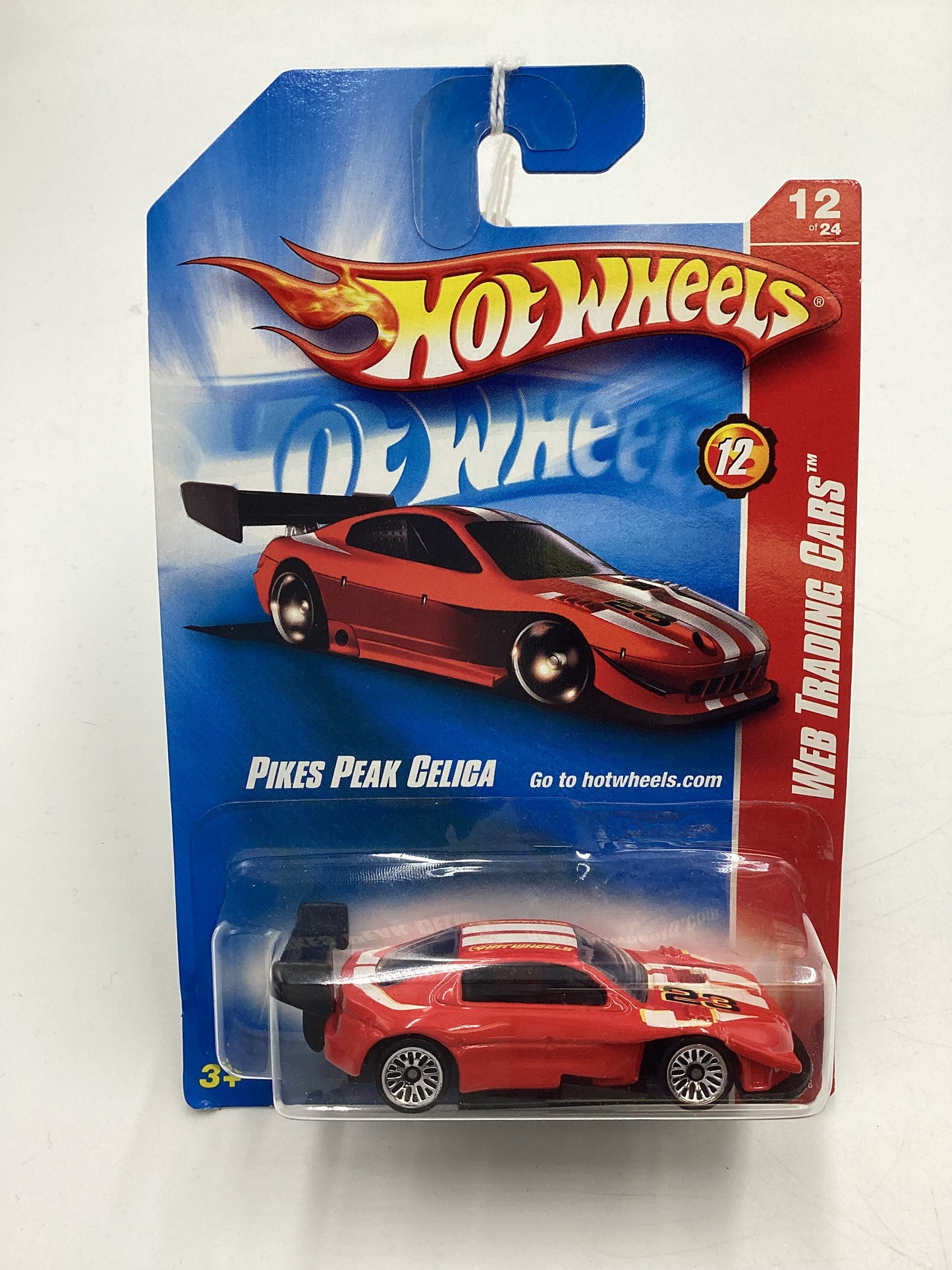 2008 Hot Wheels Web Trading Cars #88 Pikes Pike Celica Red 61A