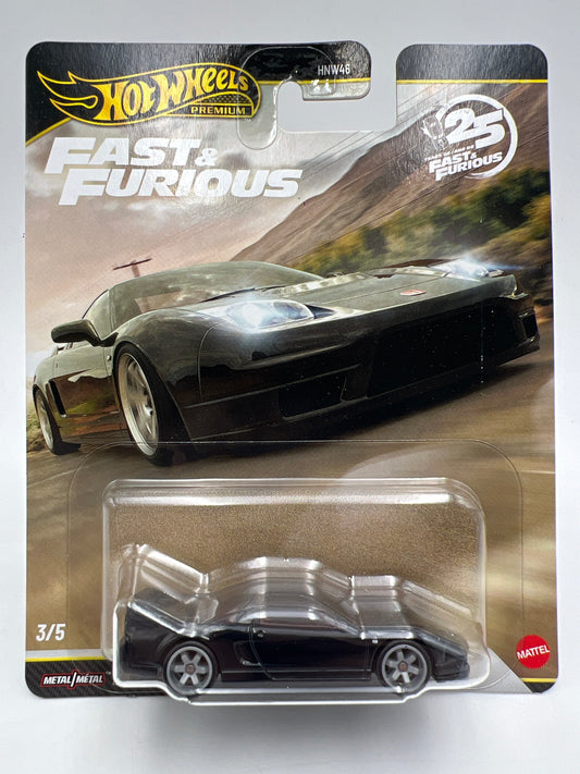 2026 Hot Wheels Premium Fast & Furious #3 2003 Honda NSX Type-R Black