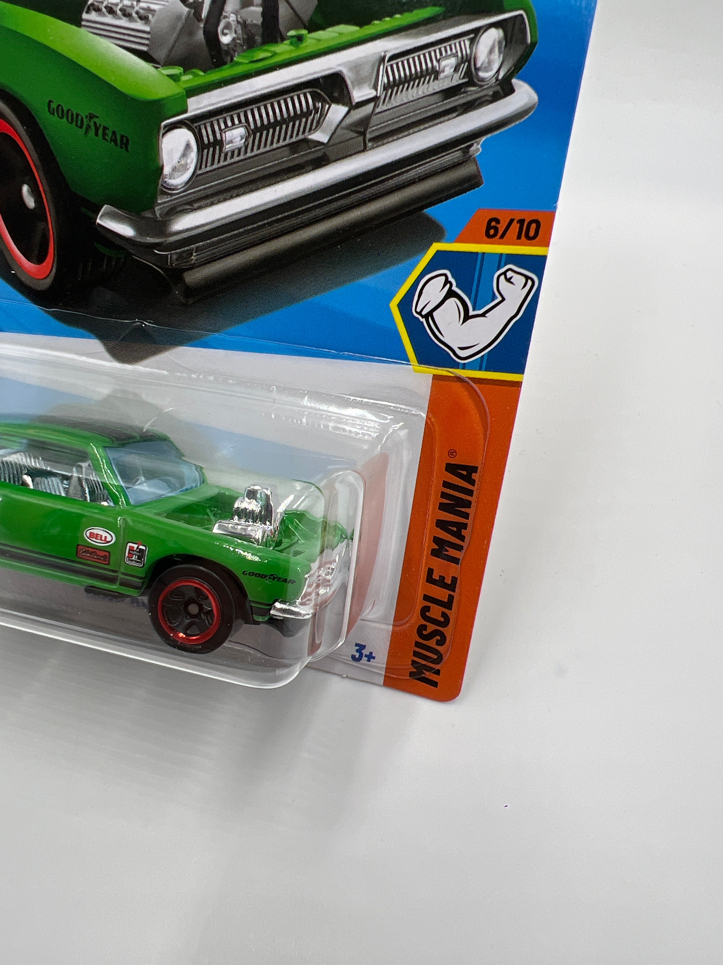 2025 Hot Wheels L Case Muscle Mania #217 King Kuda Green 61A