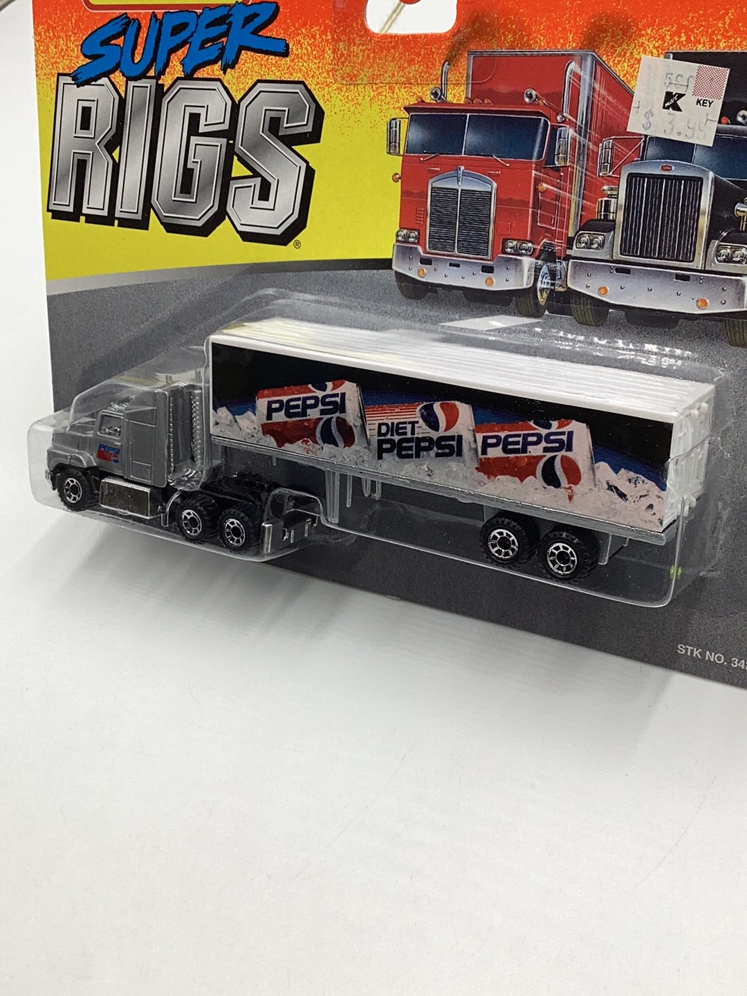 Matchbox Super Rigs Diet Pepsi Ford Aeromax Silver Cab 168O