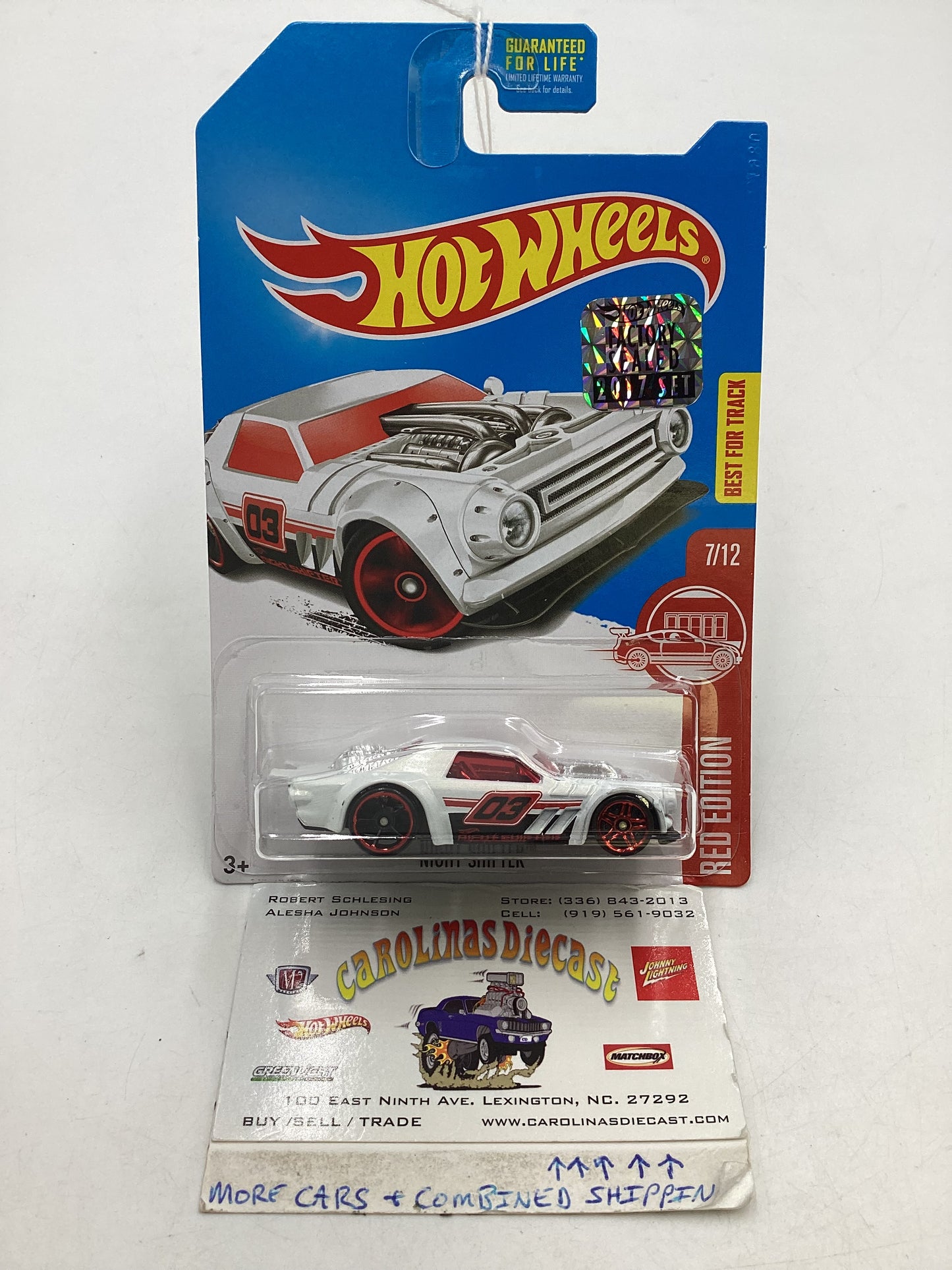 2017 Hot Wheels Factory Sealed Target Exclusive Night Shifter 143E