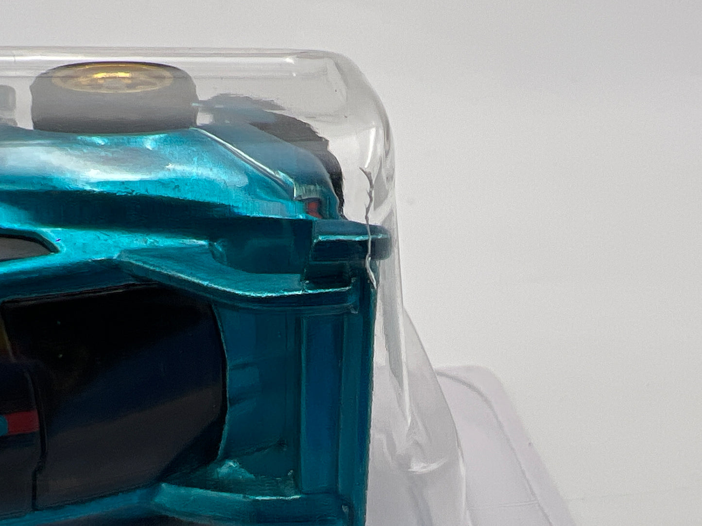 2026 Hot Wheels Super Treasure Hunt #43 Ford Mustang GTD Blue W/Protector Cracked Blister