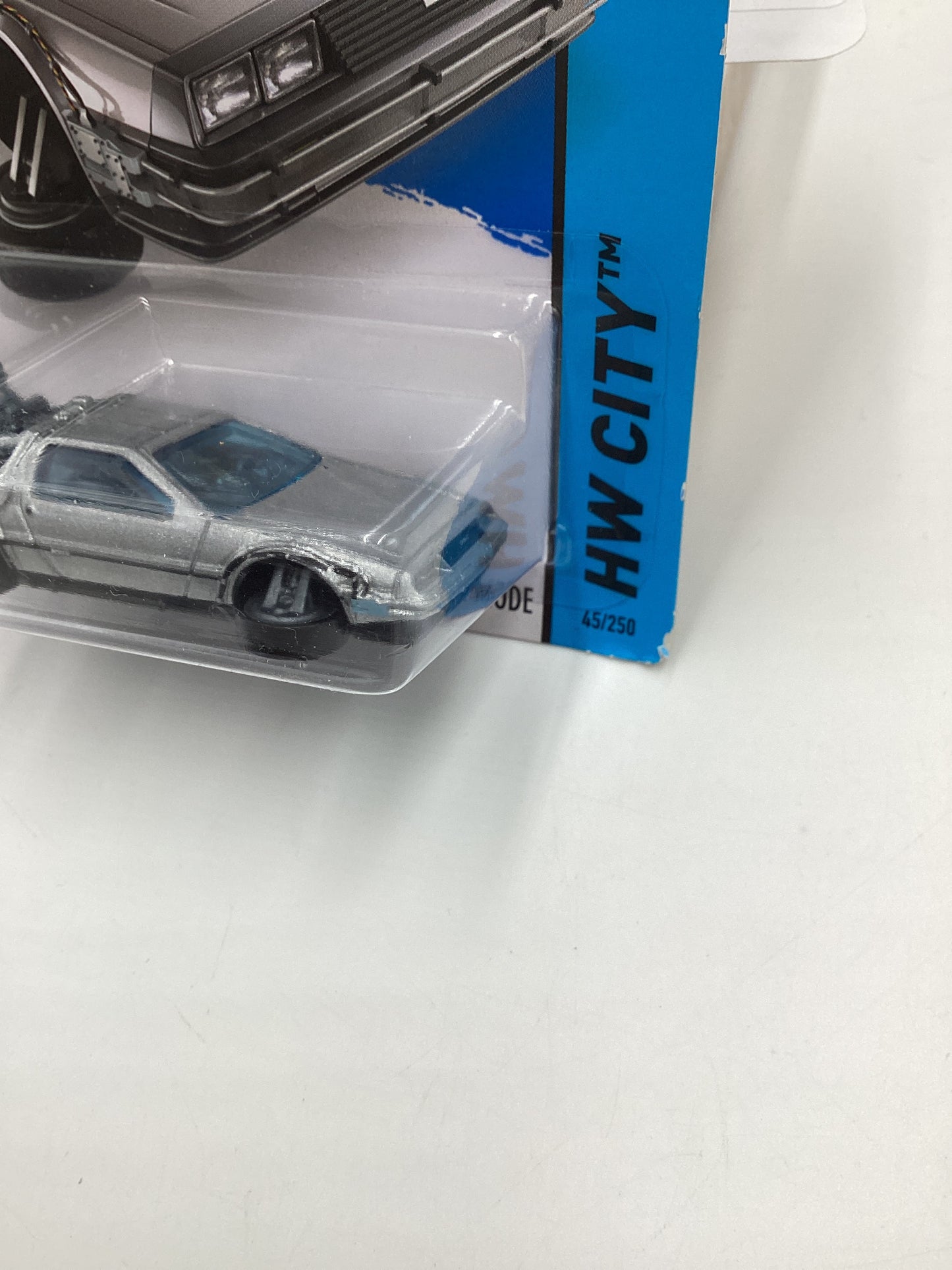 2015 Hot wheels HW City #45 Back To The Future Time Machine-Hover Mode 117A