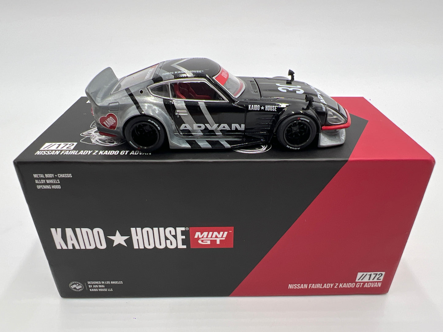 Mini GT Kaido House #172 CHASE Nissan Fairlady Z Kaido GT Advan