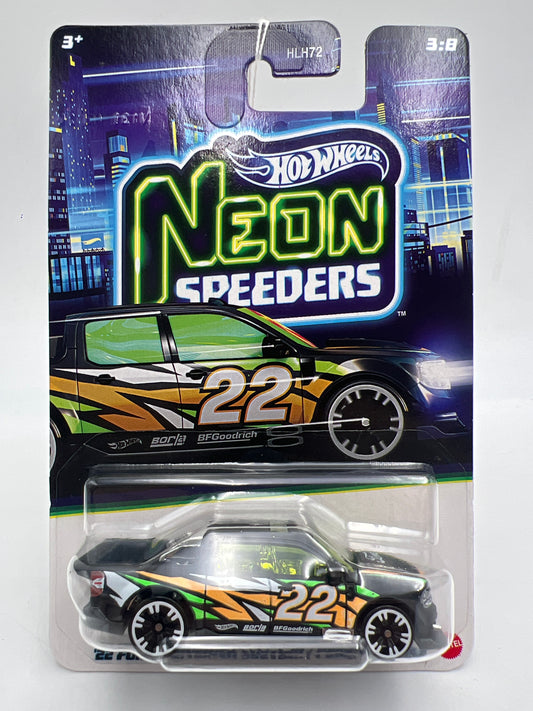 2026 Hot Wheels Neon Speeders #3 22 Ford Maverick Custom Black 160L