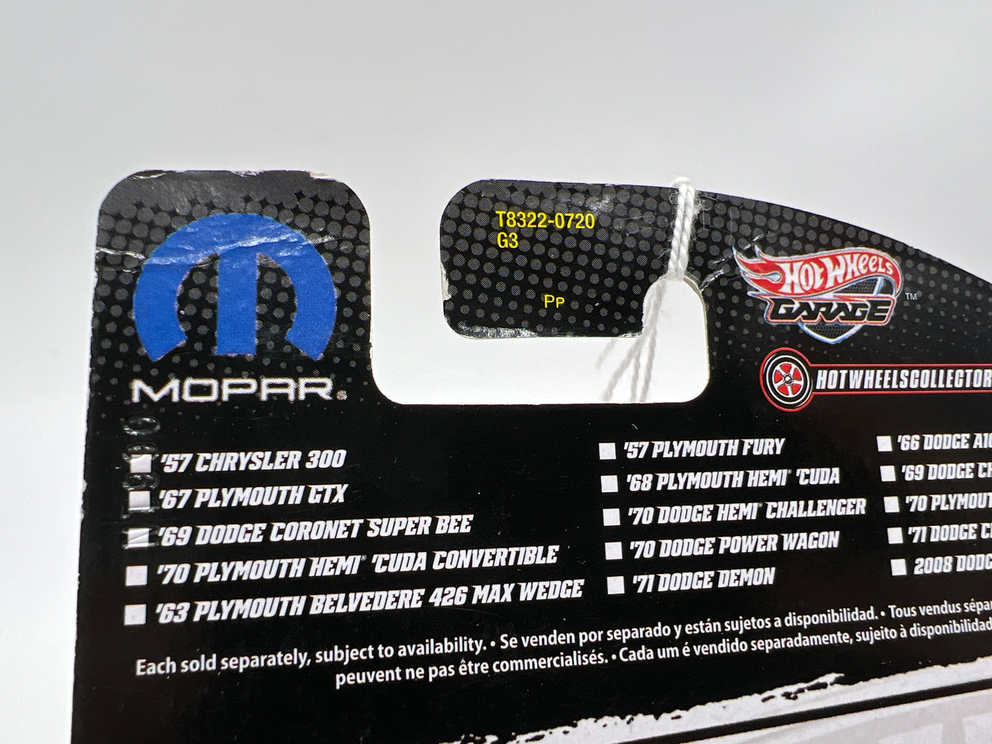 Hot Wheels Premium Garage Mopar Series #15 70 Plymouth Road Runner Green/Black