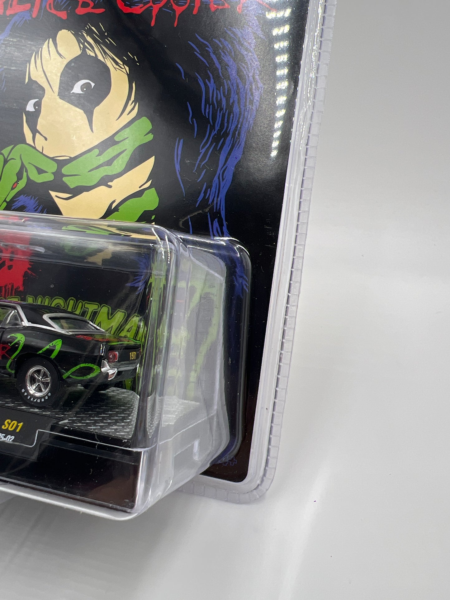 M2 Machines Rock Legends Alice Cooper 1971 Plymouth Cuda 383 Black S01