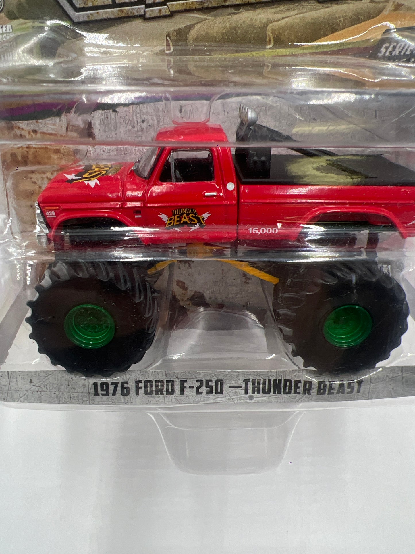 Greenlight Kings of Crunch Series 11 1976 Ford F-250 Thunder Beast Greenie CHASE