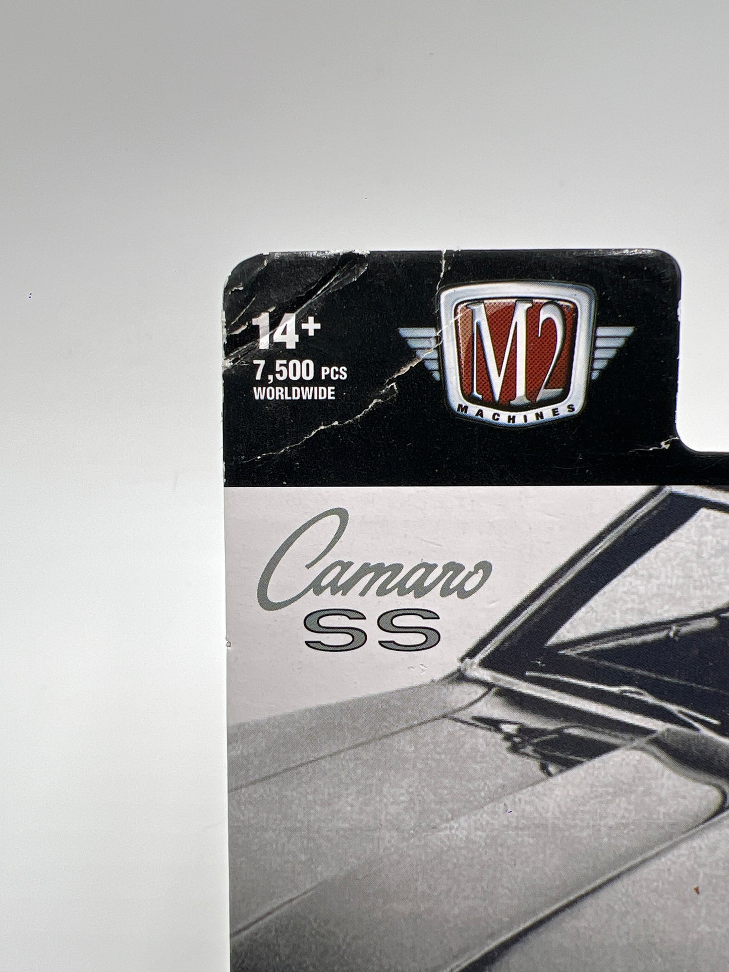 M2 Machines Auto Drivers 1969 Chevrolet Camaro SS/RS White/Blue Card Not Perfect R101 192F