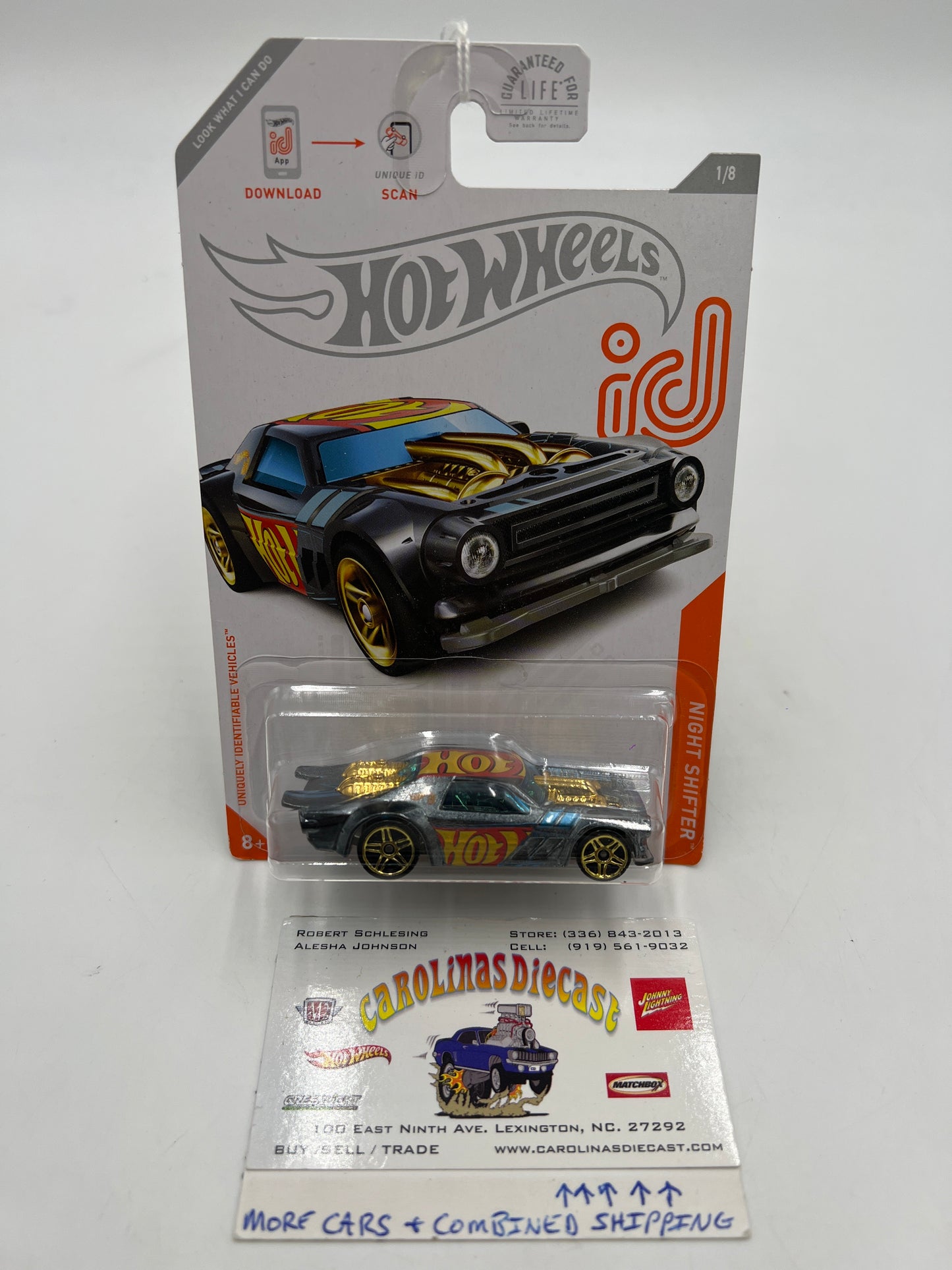 2020 Hot Wheels iD Chase 1/8 Night Shifter 160F