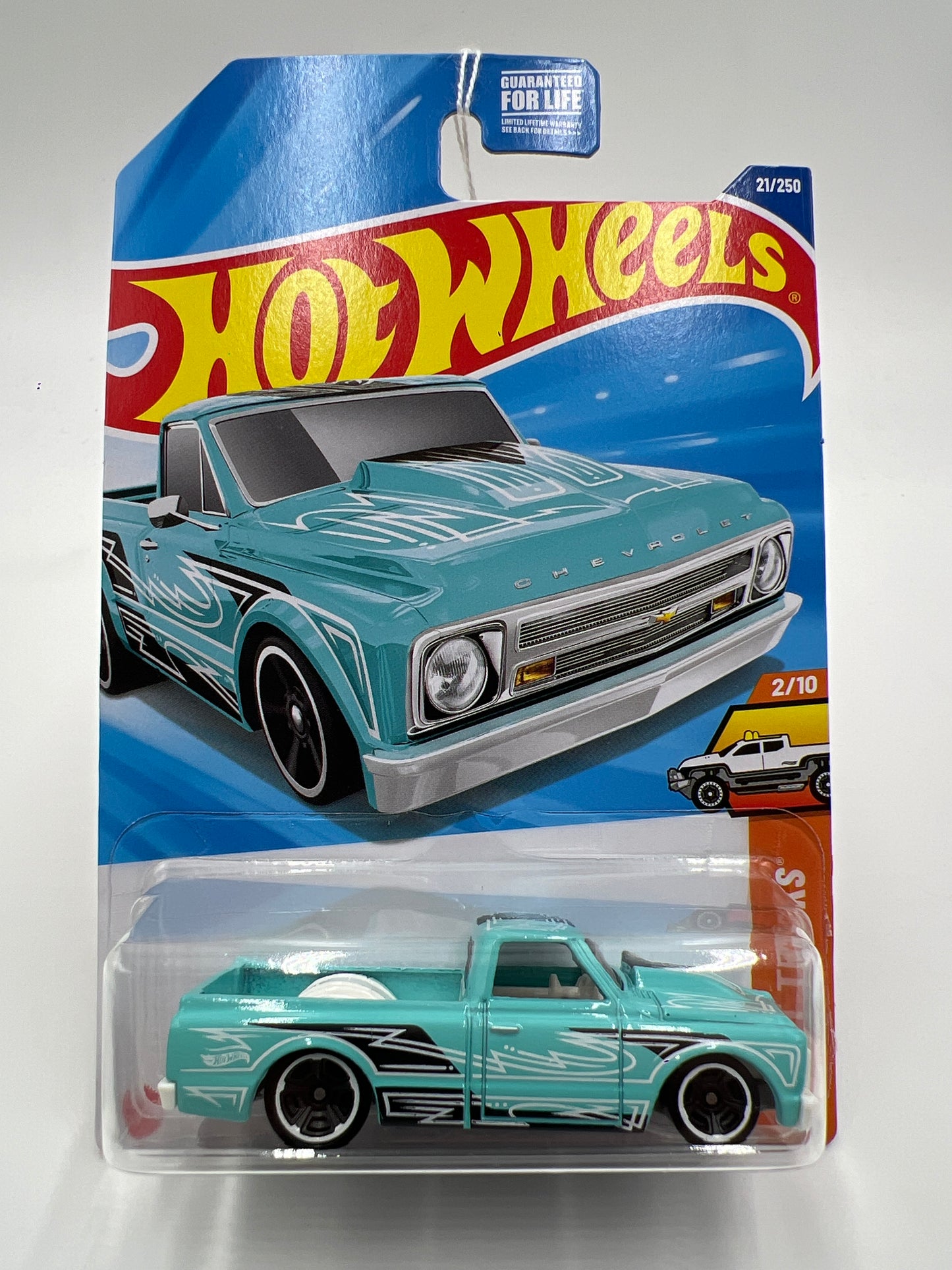 2025 Hot Wheels B Case #21 67 Chevy C10 Light Blue