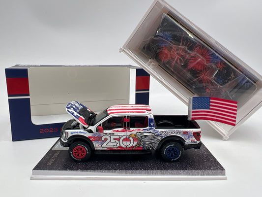 Kilo Wheelz 1/64 Klub Exclusive #280/2500 Spirit Of America 250th 2023 Ford F-150 Raptor R