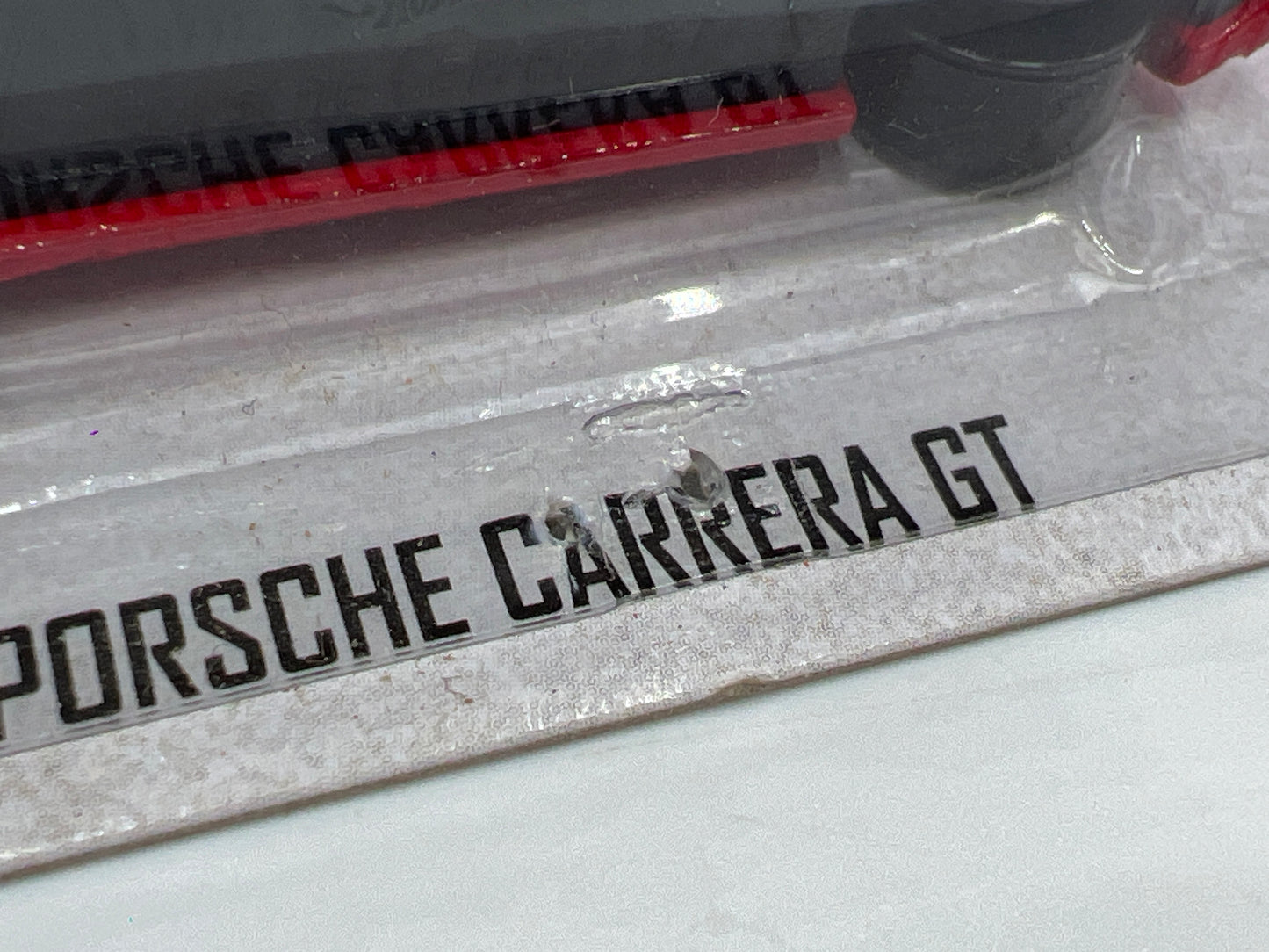 2013 Hot Wheels HW City #4 Porsche Carrera GT Red Card Not Perfect SR