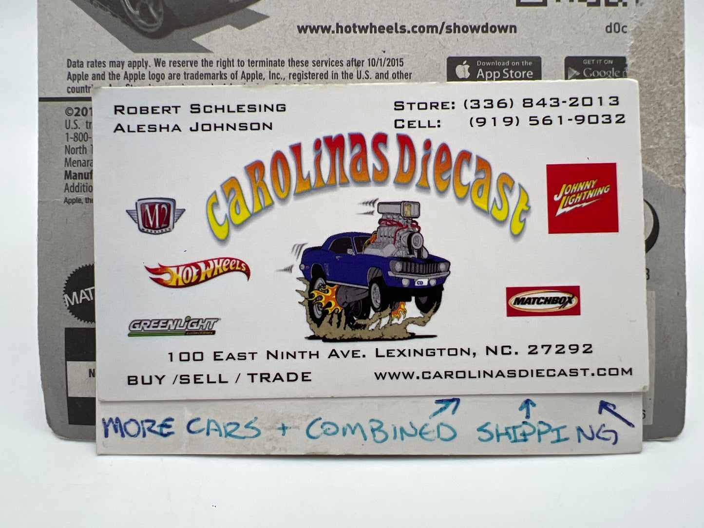 2014 Hot Wheels Walmart Exclusive Zamac 17 #226 Twin Mill III Card Not Perfect 145G