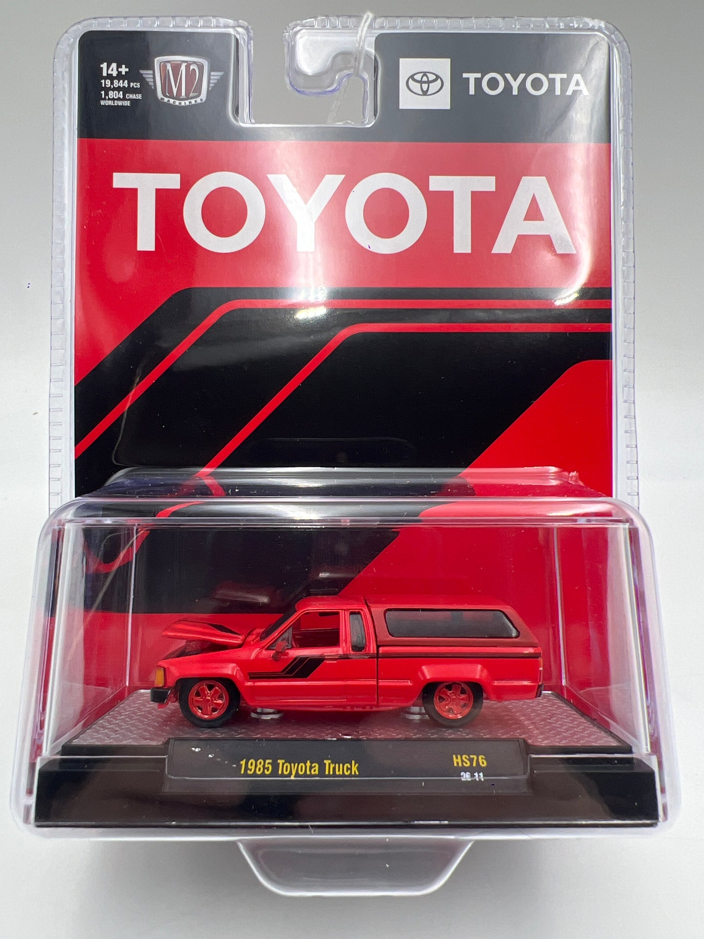 M2 Machines HS76 Hobby Exclusive CHASE 1985 Toyota Truck Red