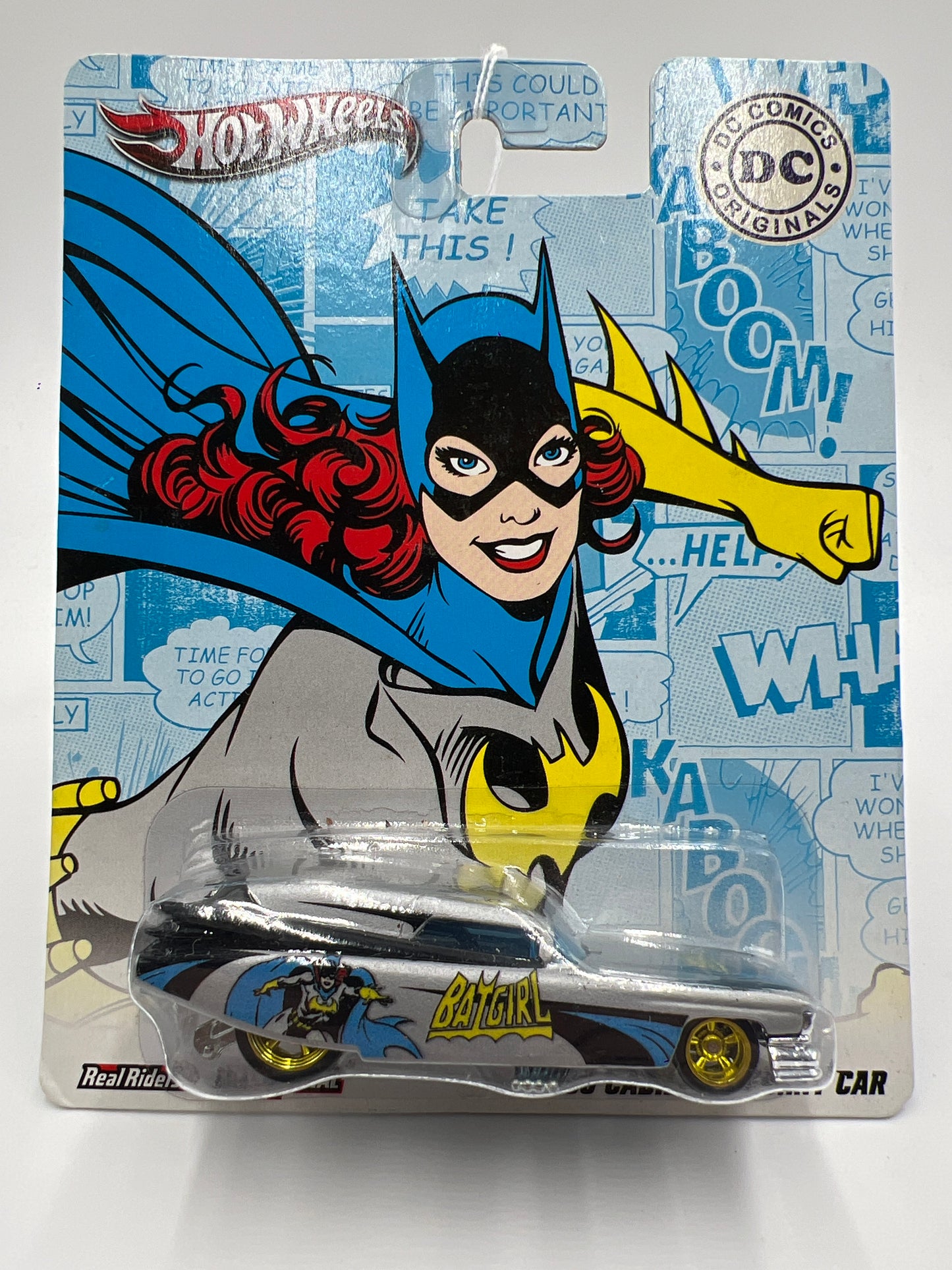 Hot Wheels Pop Culture Premium DC Comics Batgirl 59 Cadillac Funny Car 271D