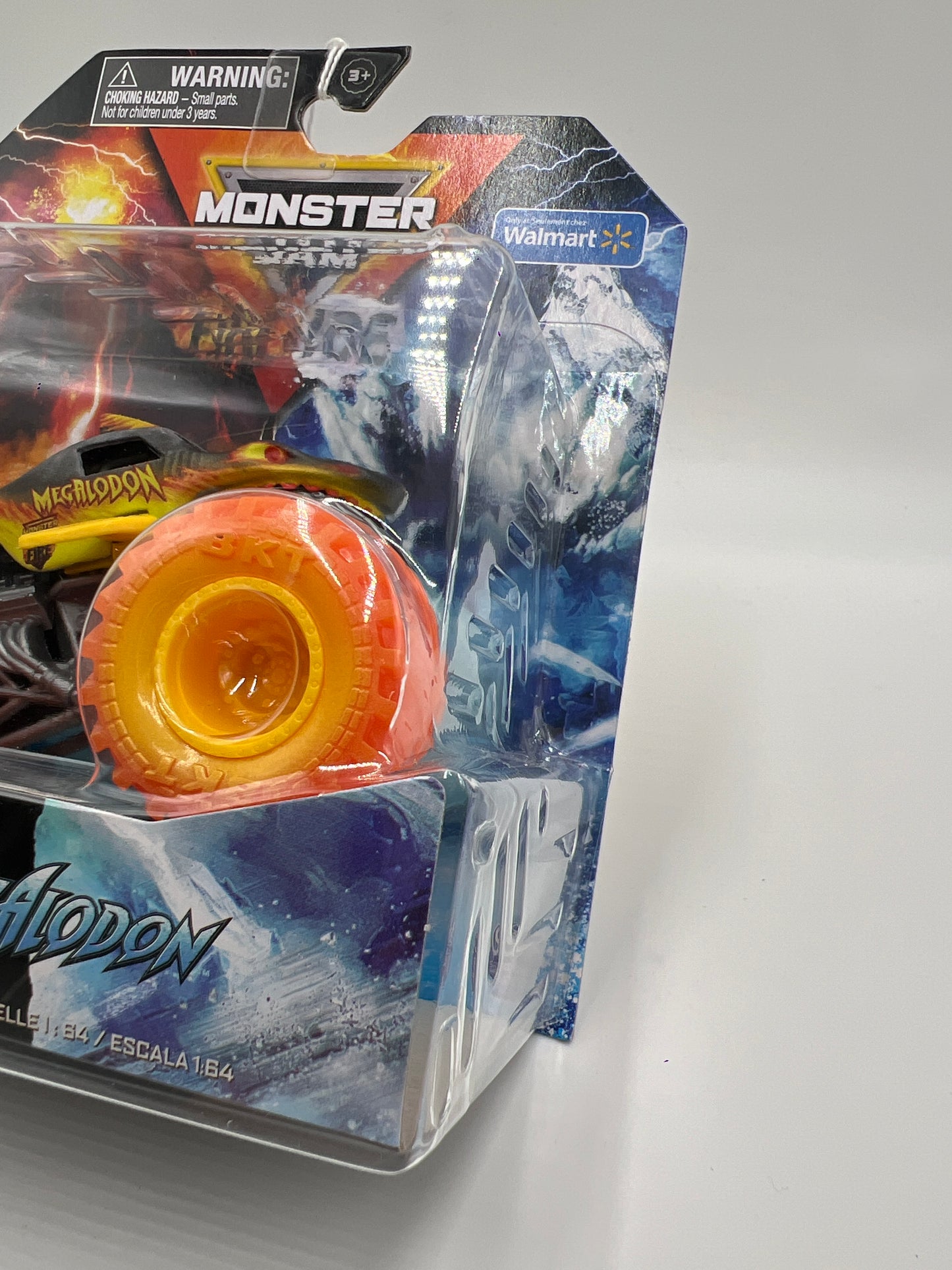 Monster Jam Fire & Ice Walmart Exclusive Megalodon
