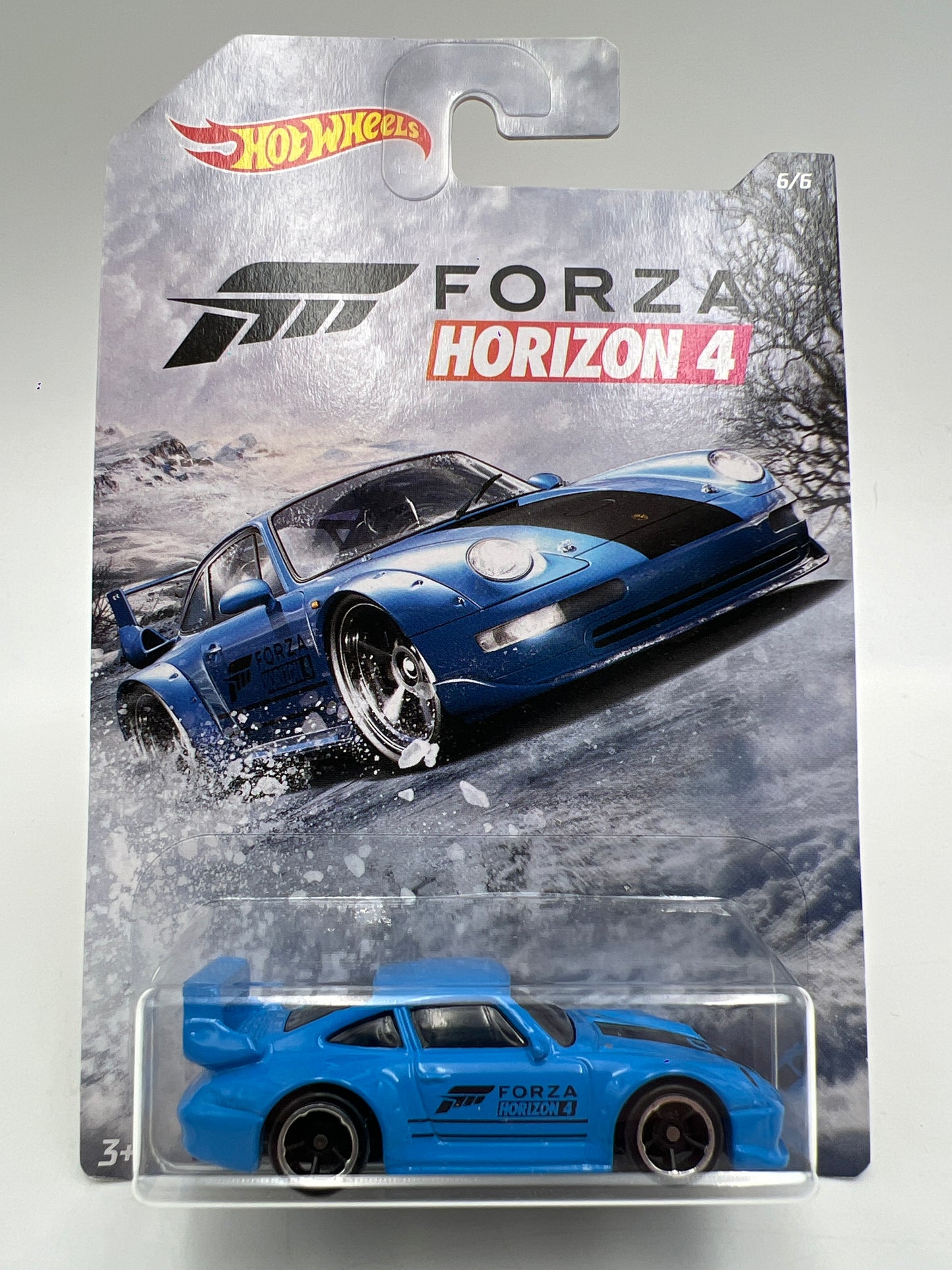 Hot Wheels Forza Horizon 4 #6 Porsche 911 GT2 993 Blue