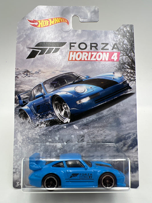 Hot Wheels Forza Horizon 4 #6 Porsche 911 GT2 993 Blue