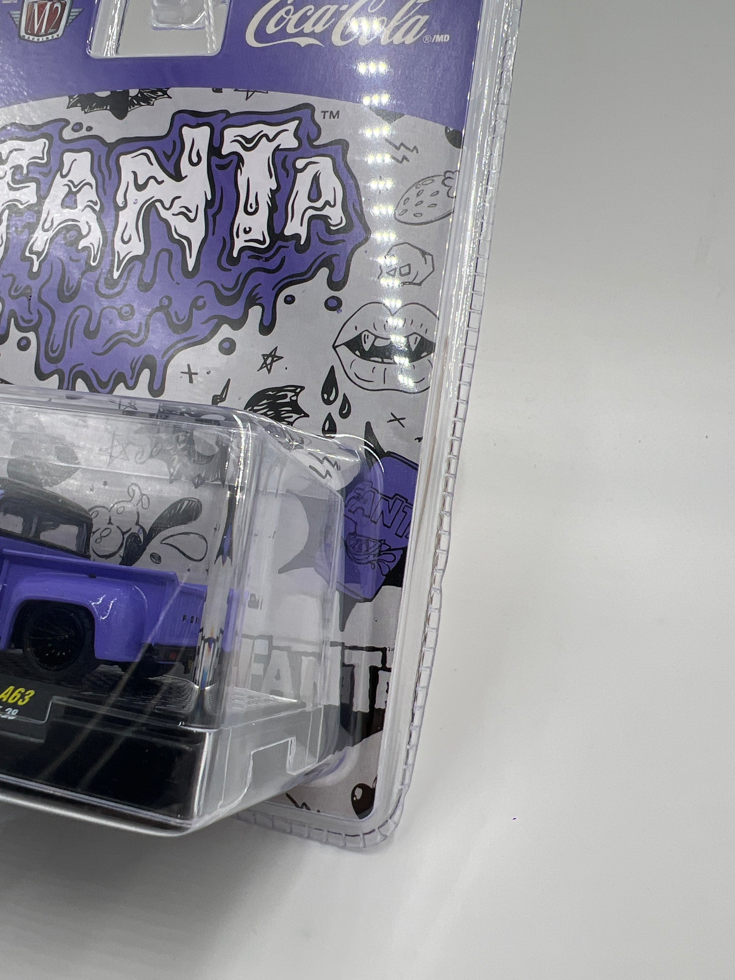 2025 M2 Machines Fanta 1956 Ford F-100 Truck Custom Purple A63 198A