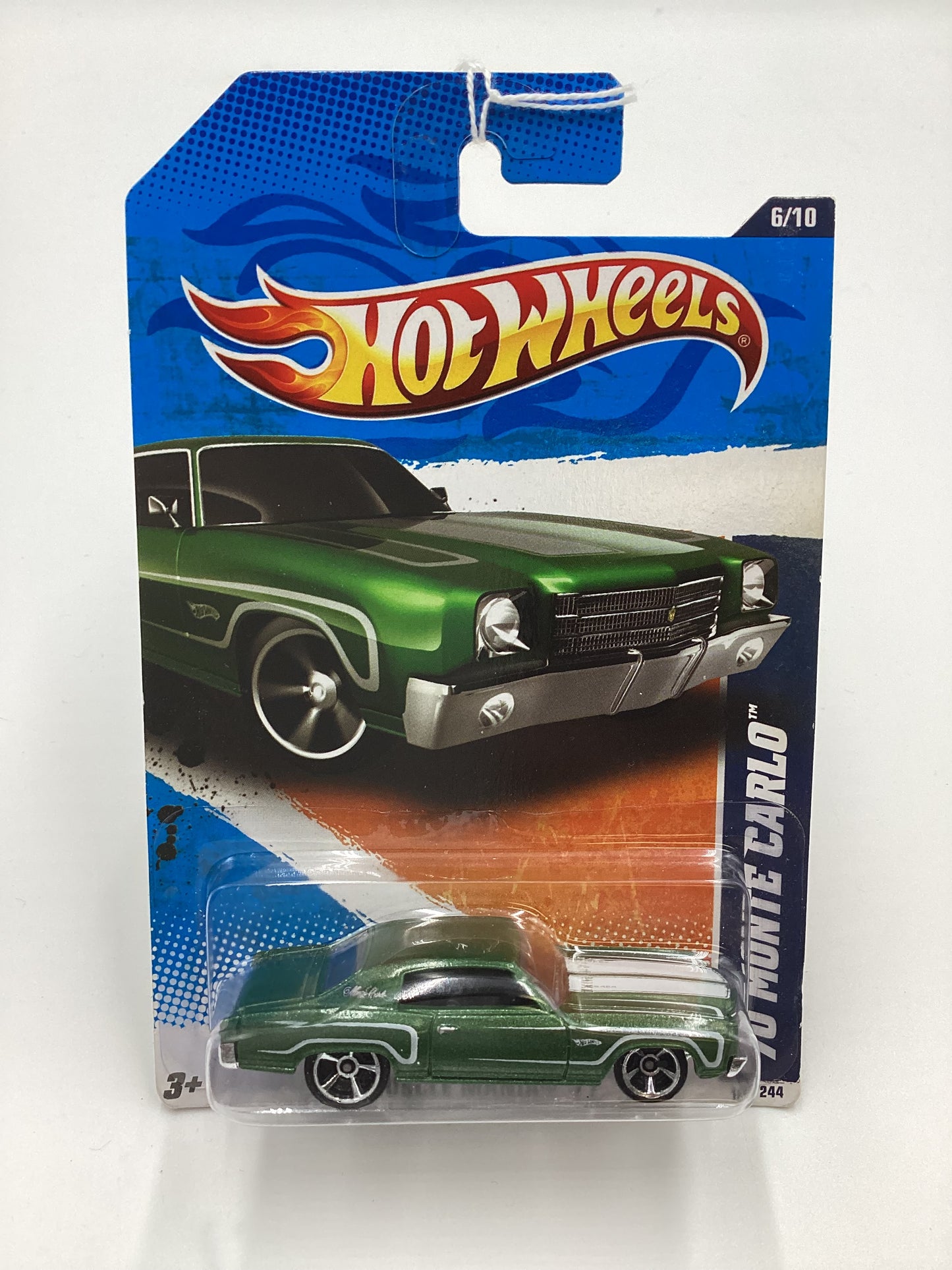 2011 Hot Wheels #106 70 Monte Carlo Green 10H