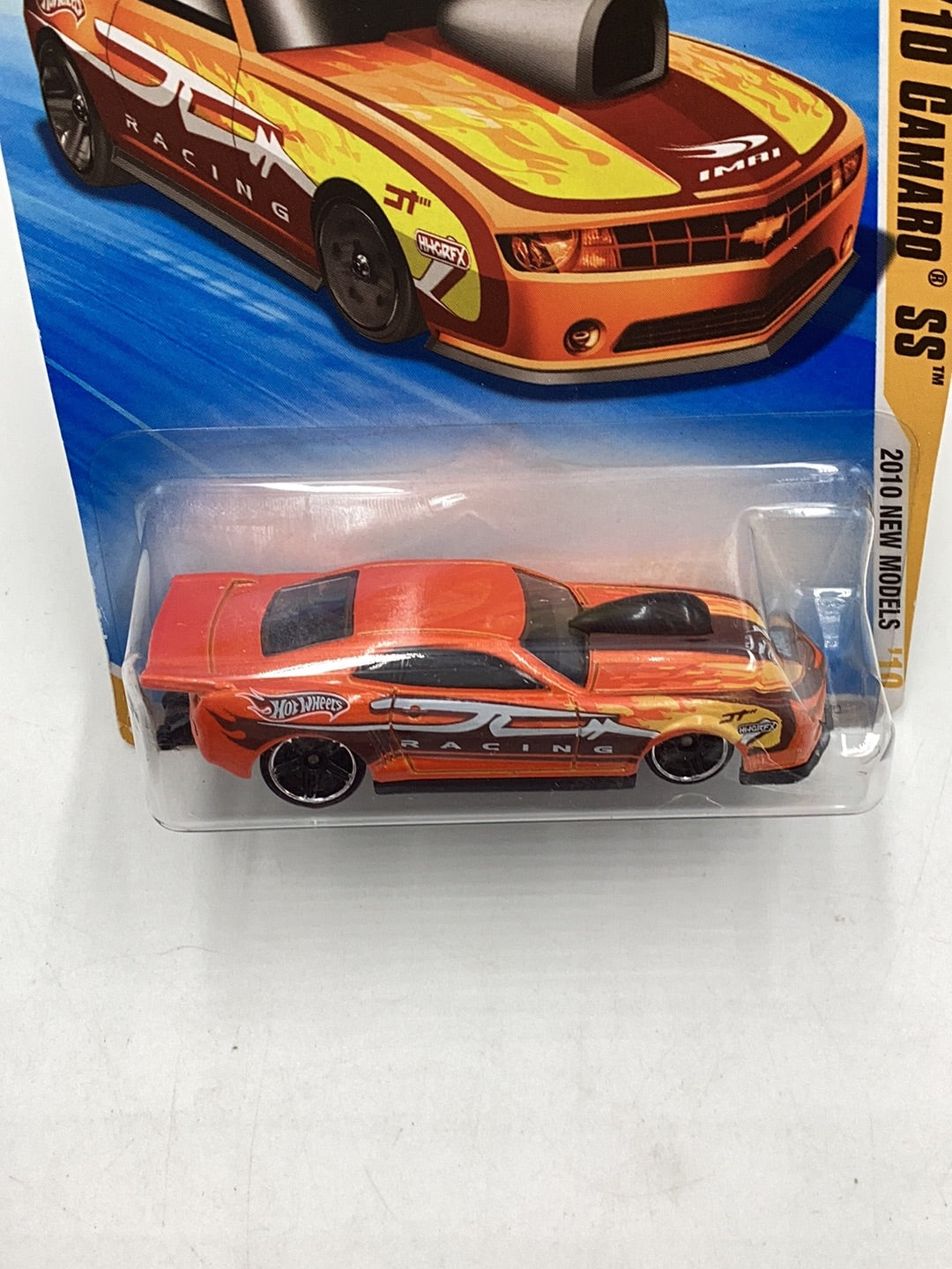 2010 Hot Wheels #38 Custom 10 Camaro SS new models orange