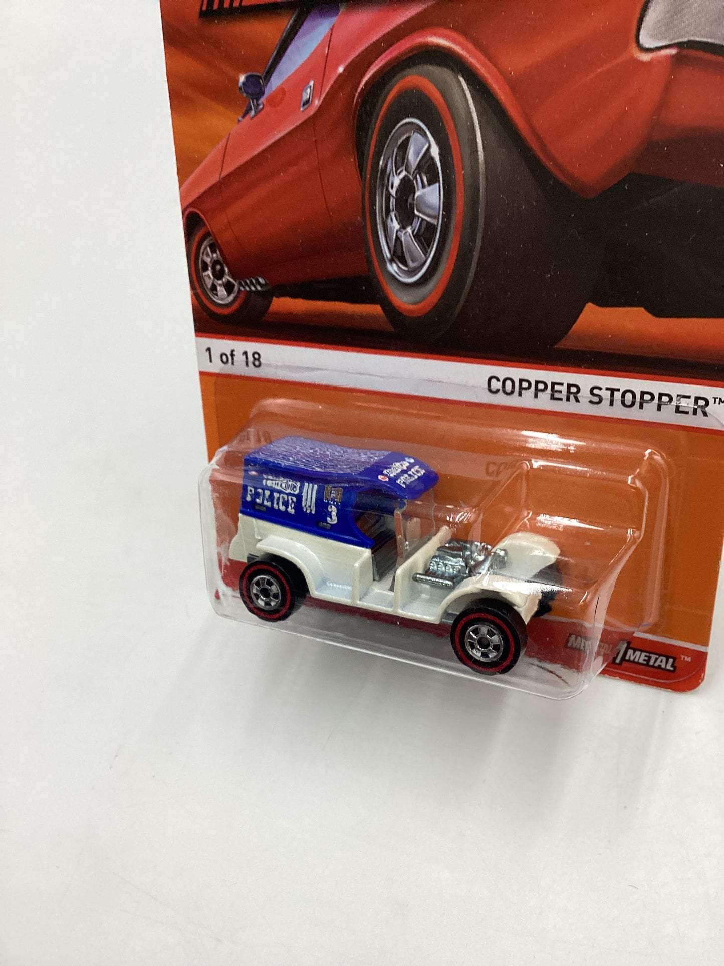 Hot wheels 2015 Redline #1 Copper Stopper 158D