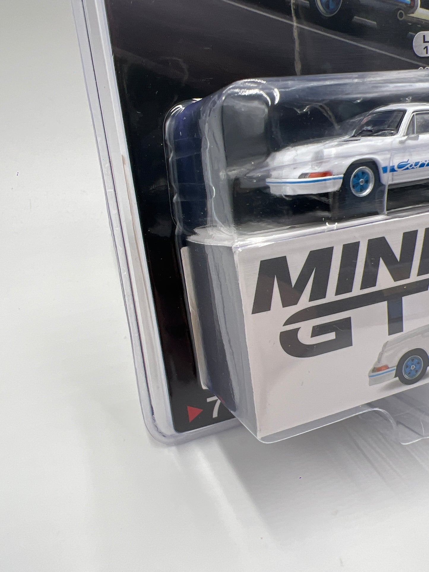 Mini GT Mijo Exclusives #715 Porsche 911 Carrera RS 2.7 White/Blue