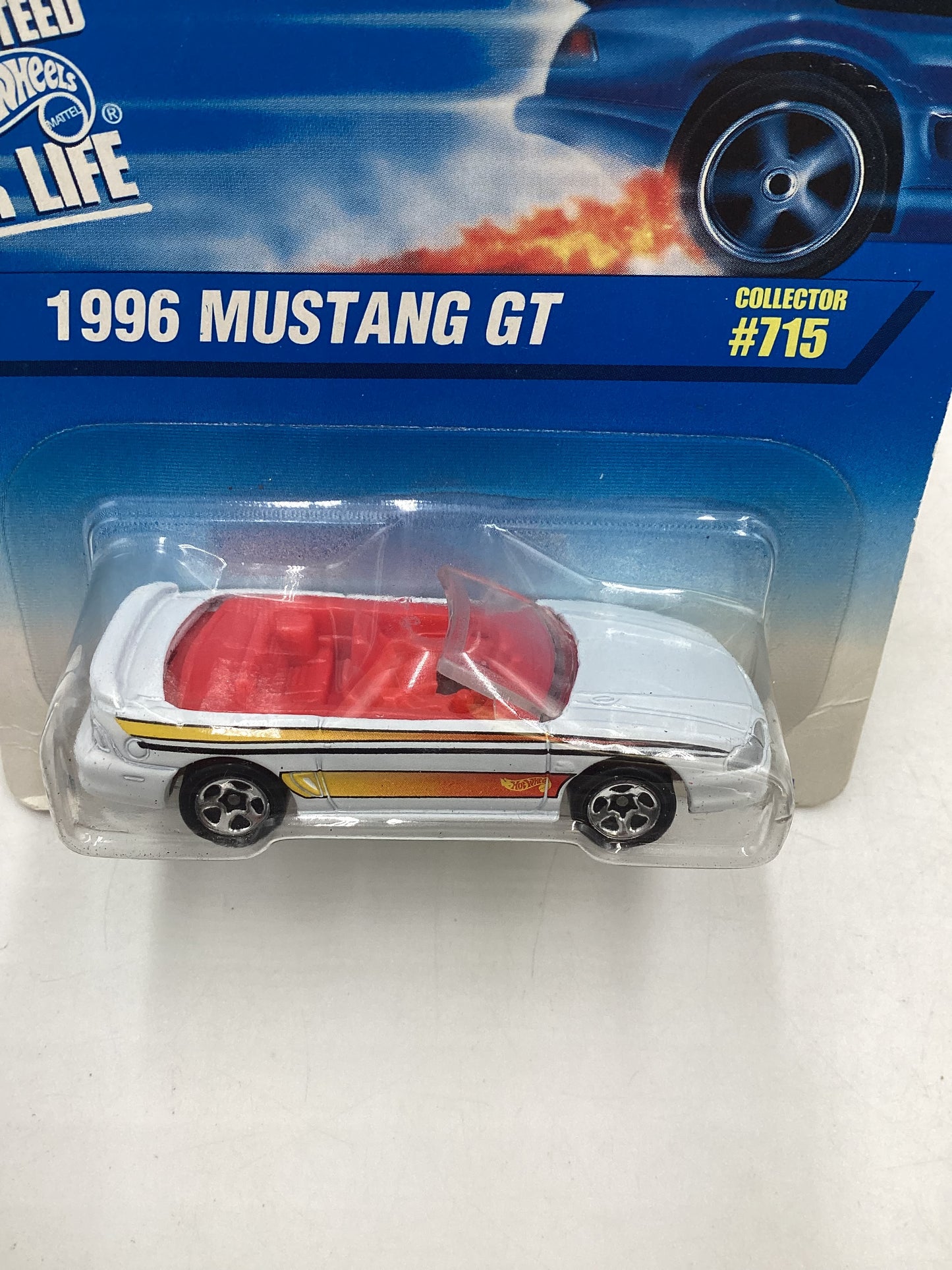 1997 Hot Wheels #715 1996 Mustang GT 19F