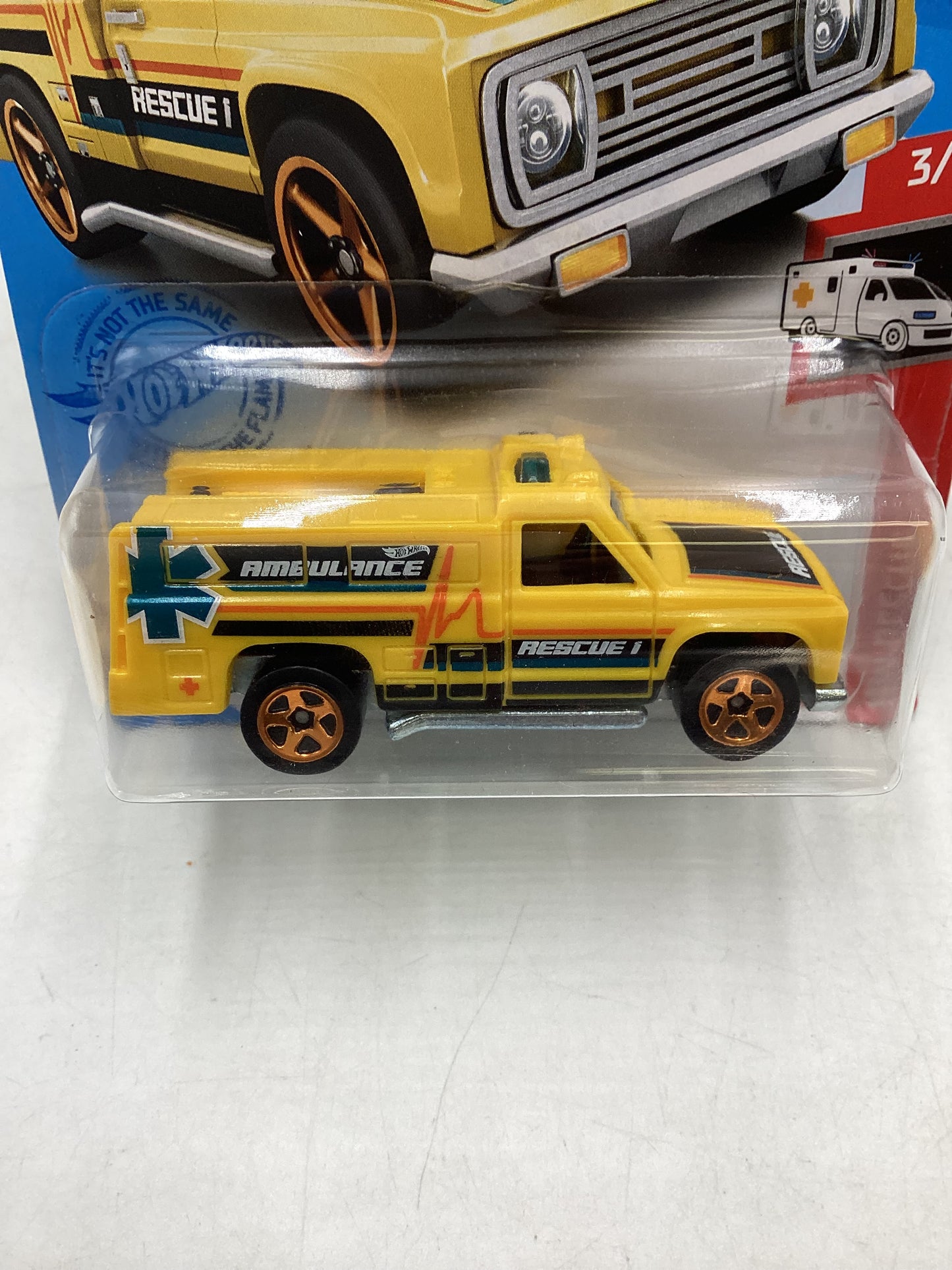 2021 Hot Wheels #206 Rapid Responder Yellow FF2