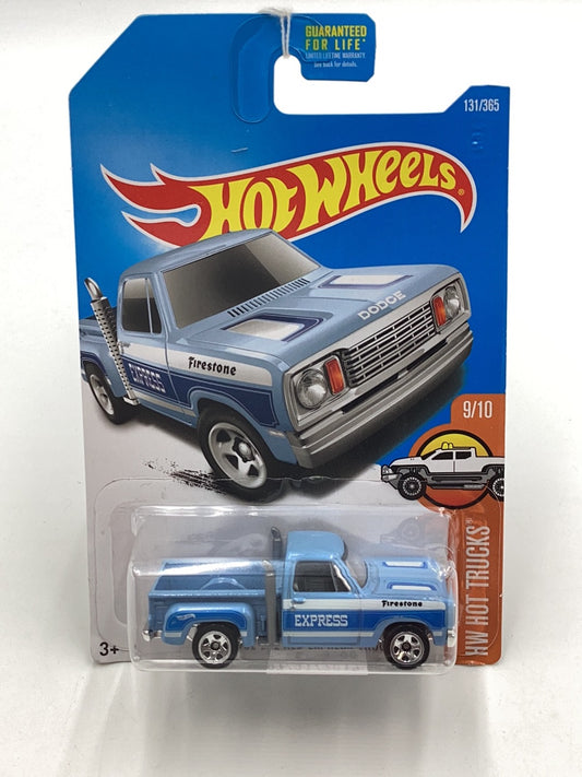 Hot Wheels 2017 HW Hot Trucks #131 1978 Dodge Lil Red Express Truck 46D