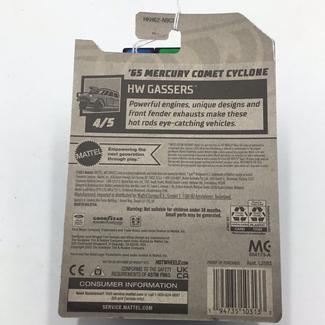 2023 hot wheels #199 65 Mercury Comet Cyclone 41B