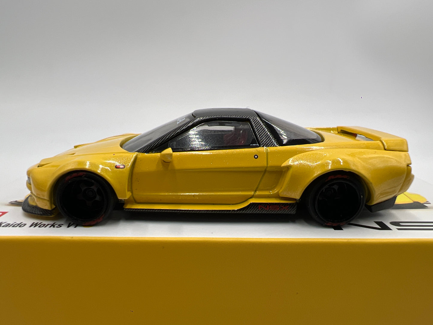 Mini GT Kaido House #108 Honda NSX Kaido Works V1 Yellow